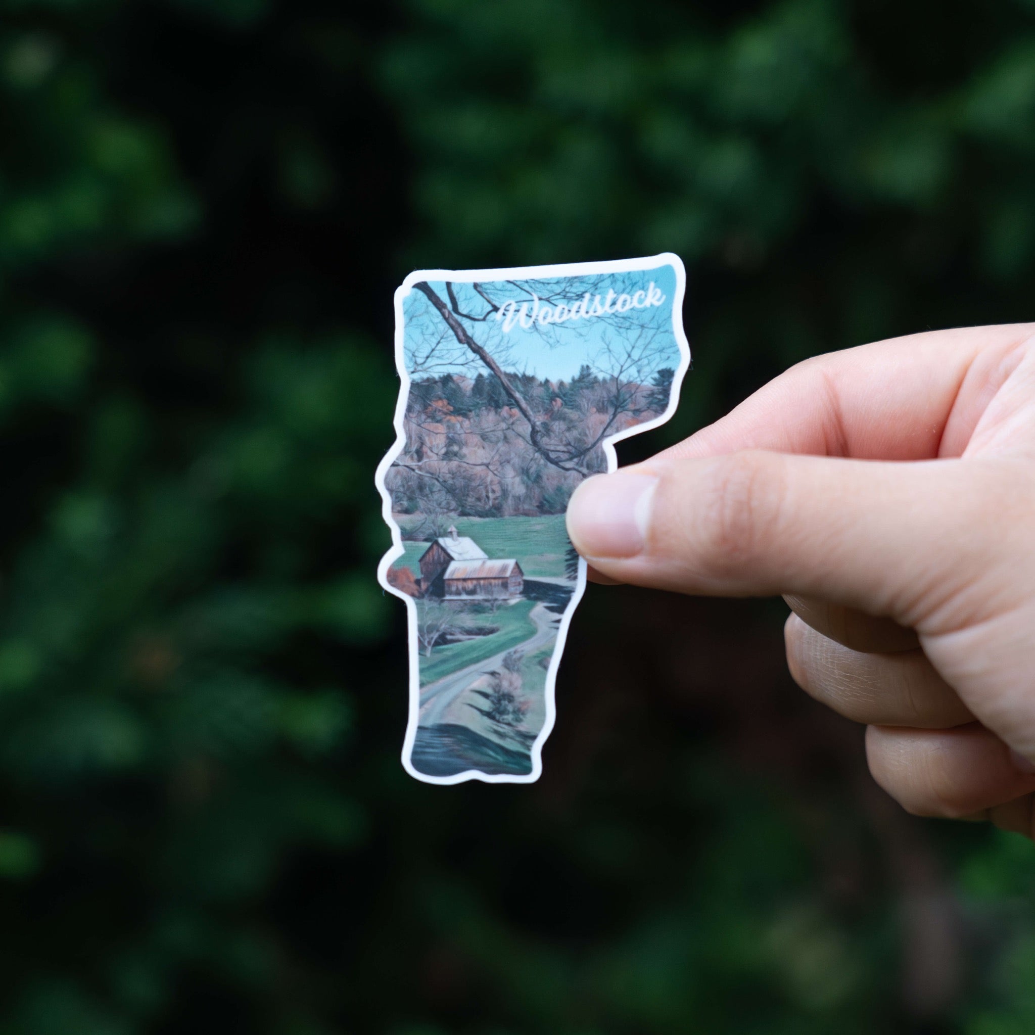 Woodstock, VT Sticker