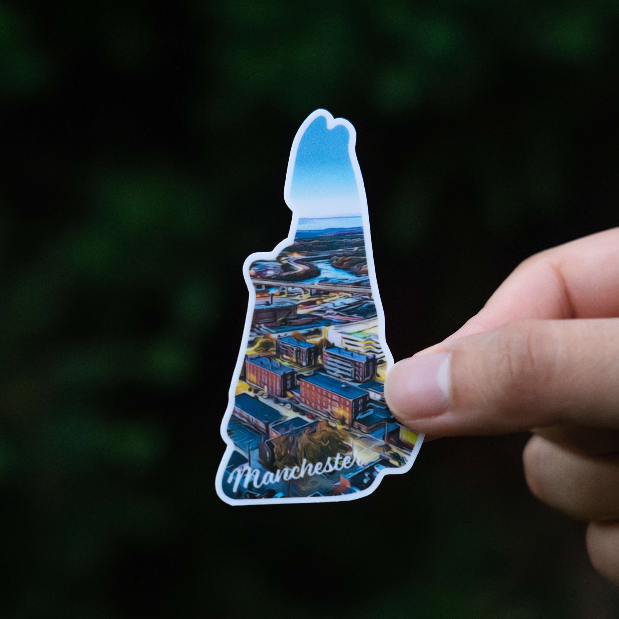 Manchester, NH Sticker