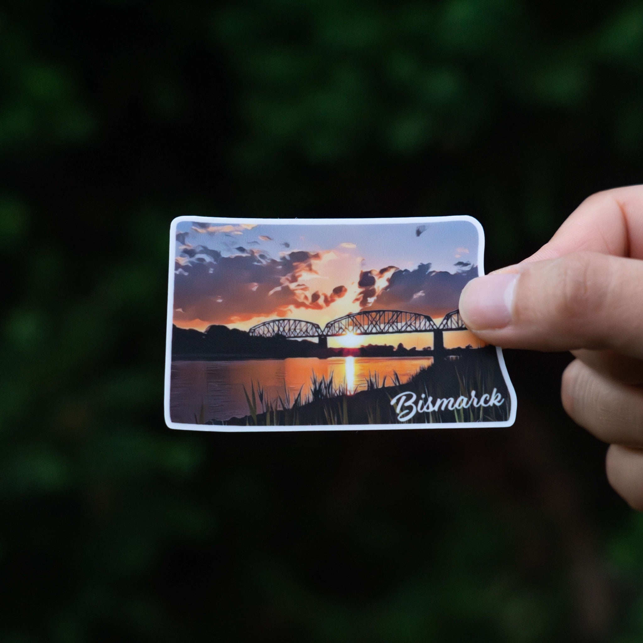 Bismarck, ND Sticker