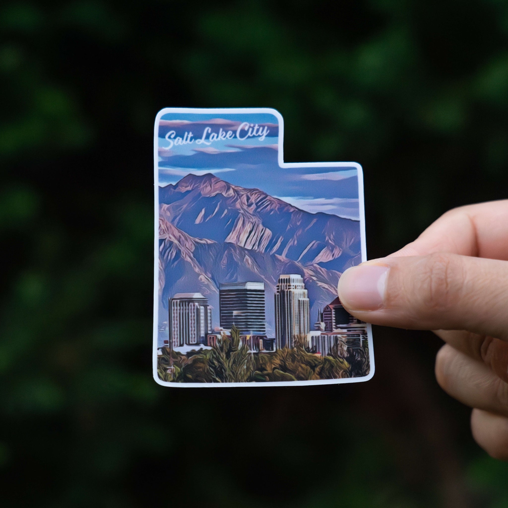 Salt Lake City, UT Sticker