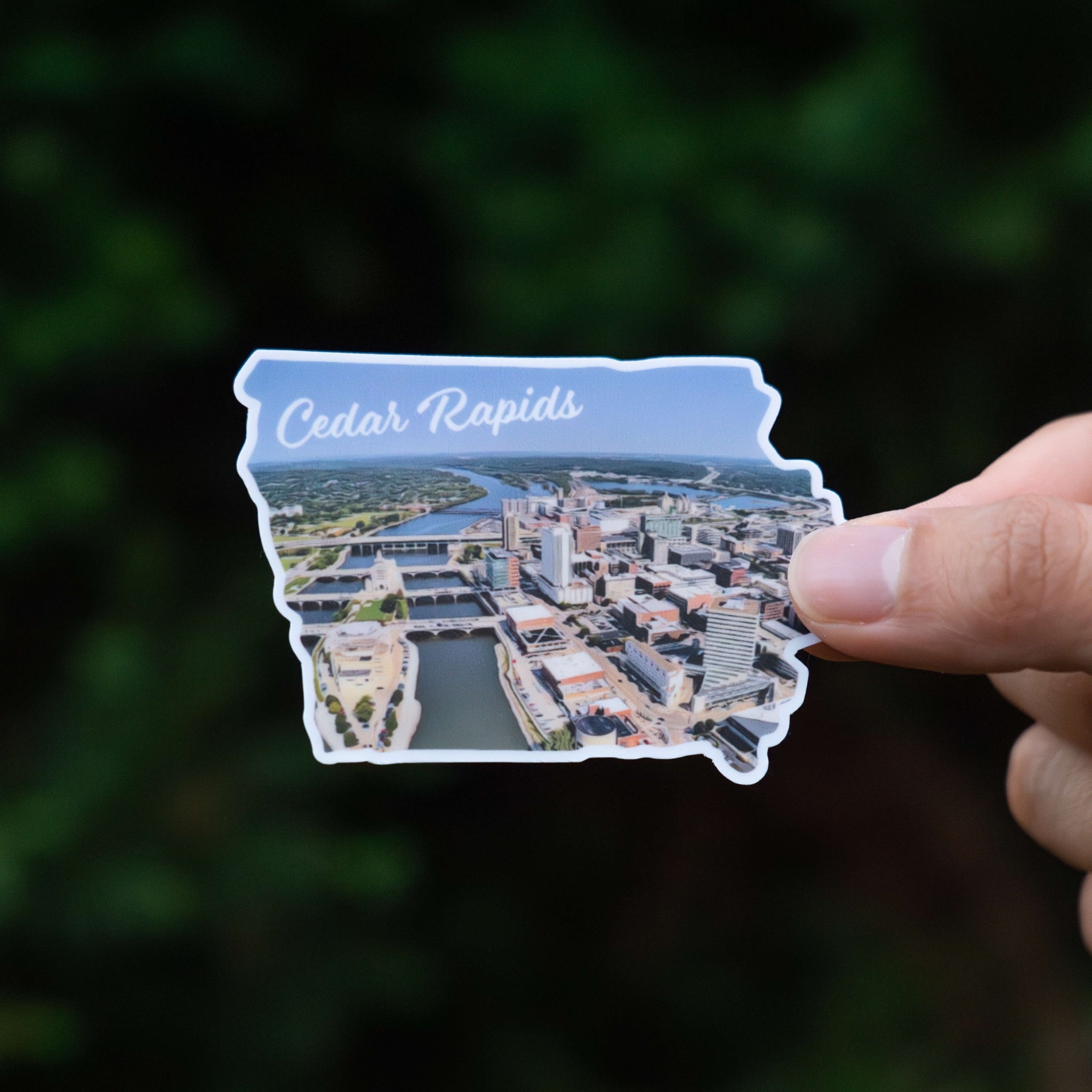 Cedar Rapids, IA Sticker