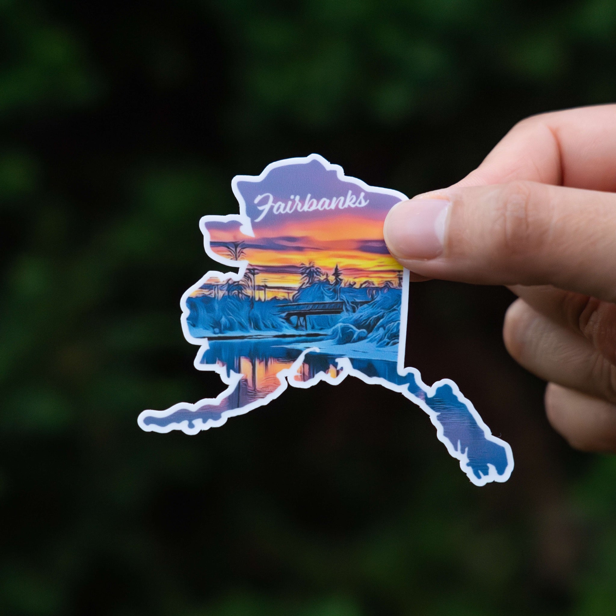 Fairbanks, AK Sticker