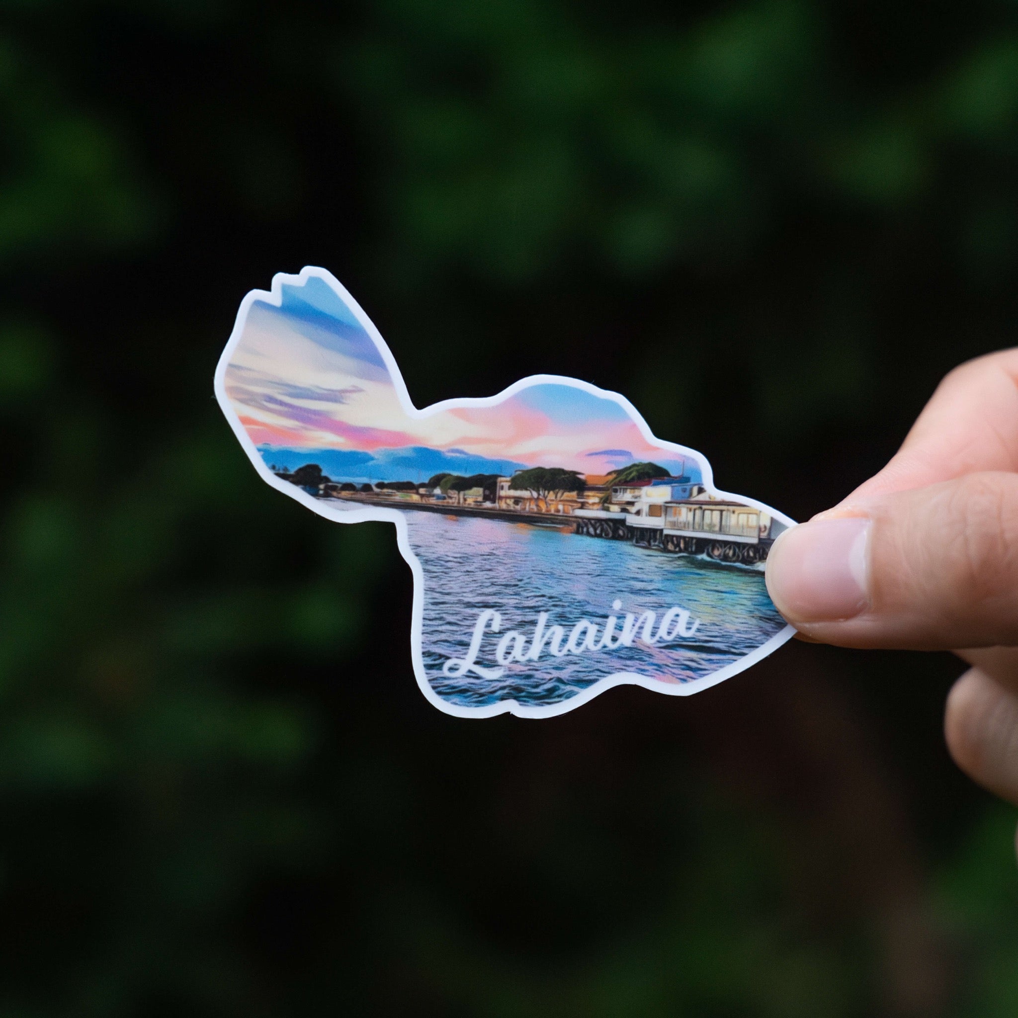 Lahaina, HI Sticker
