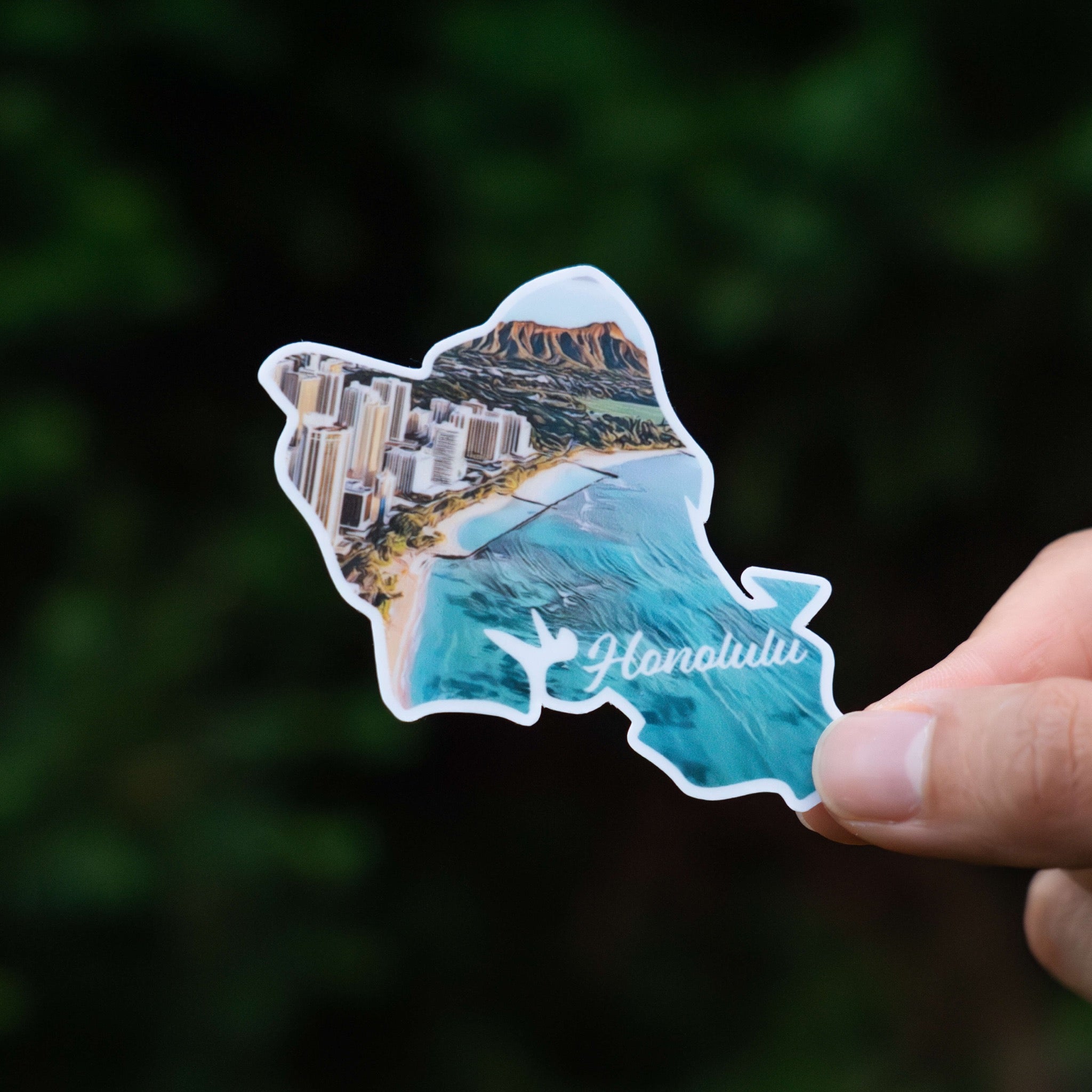 Honolulu, HI Sticker