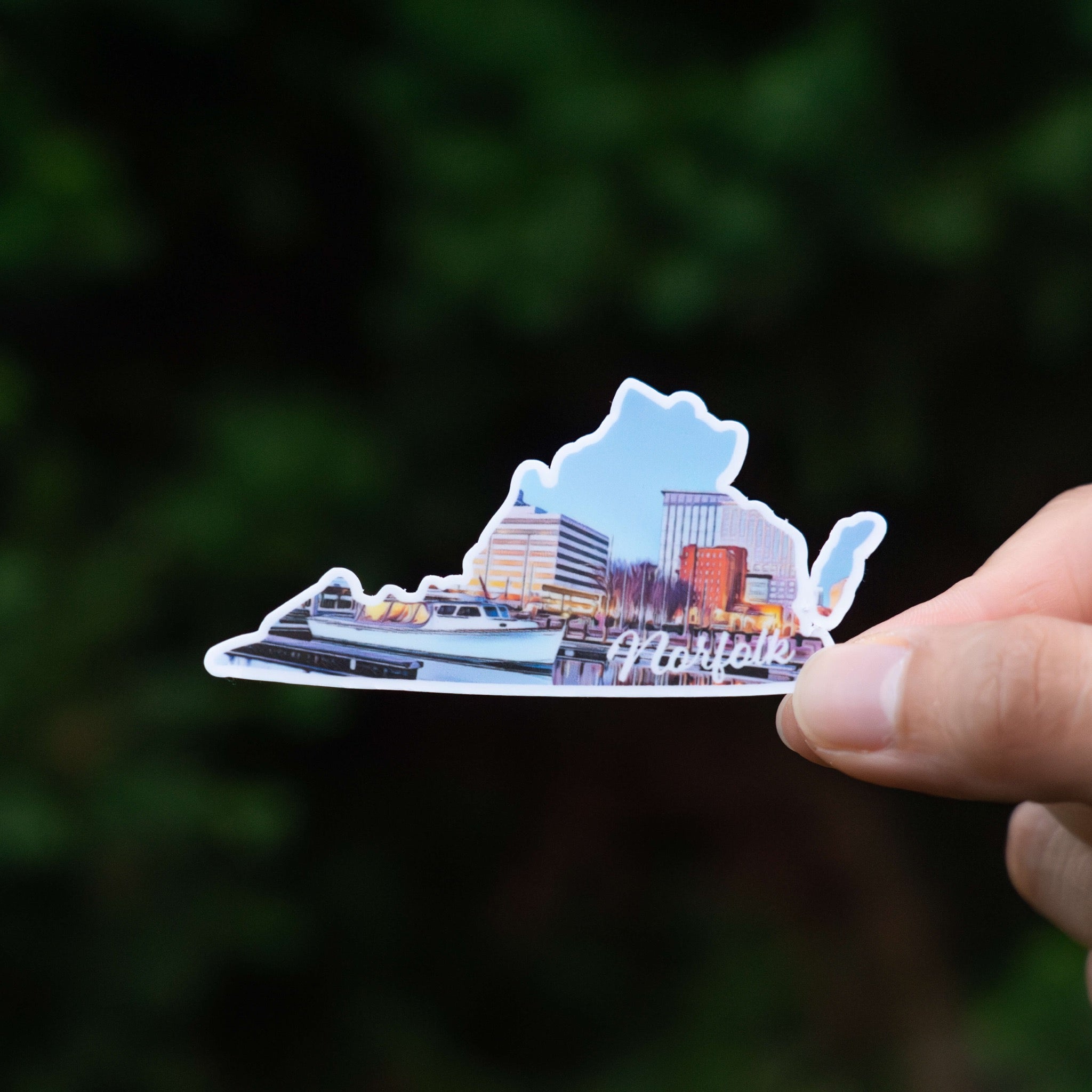 Norfolk, VA Sticker