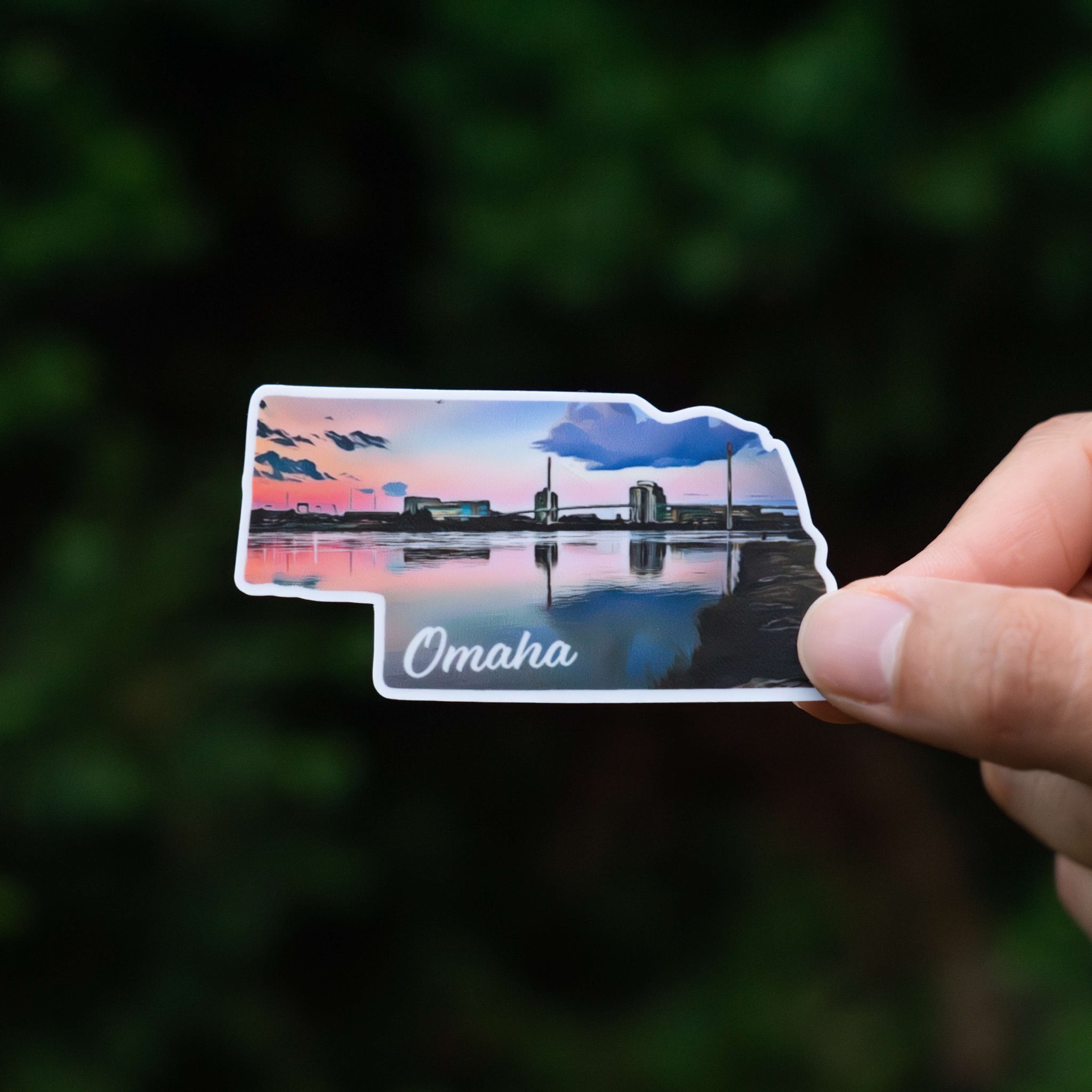 Omaha, NE Sticker