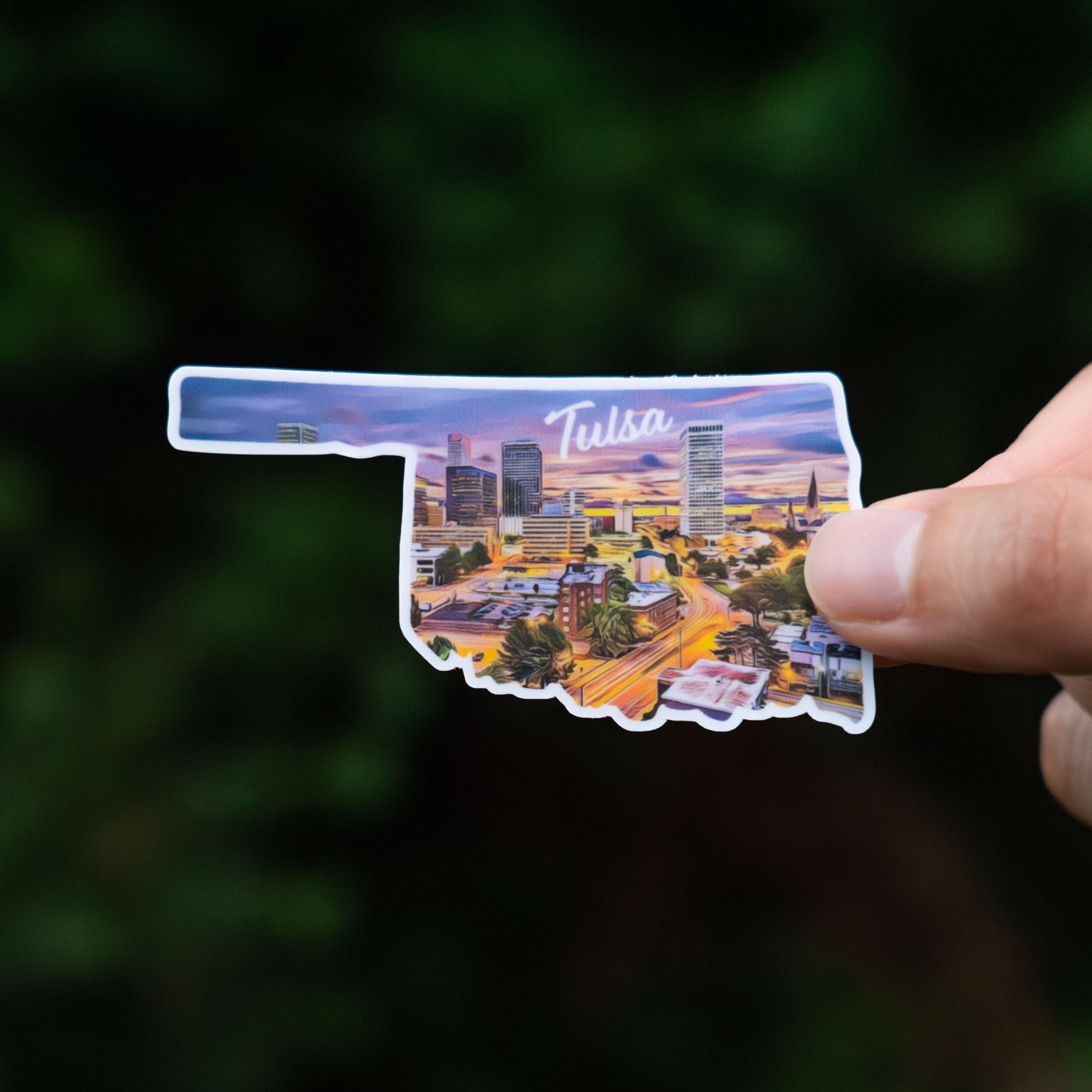 Tulsa, OK Sticker