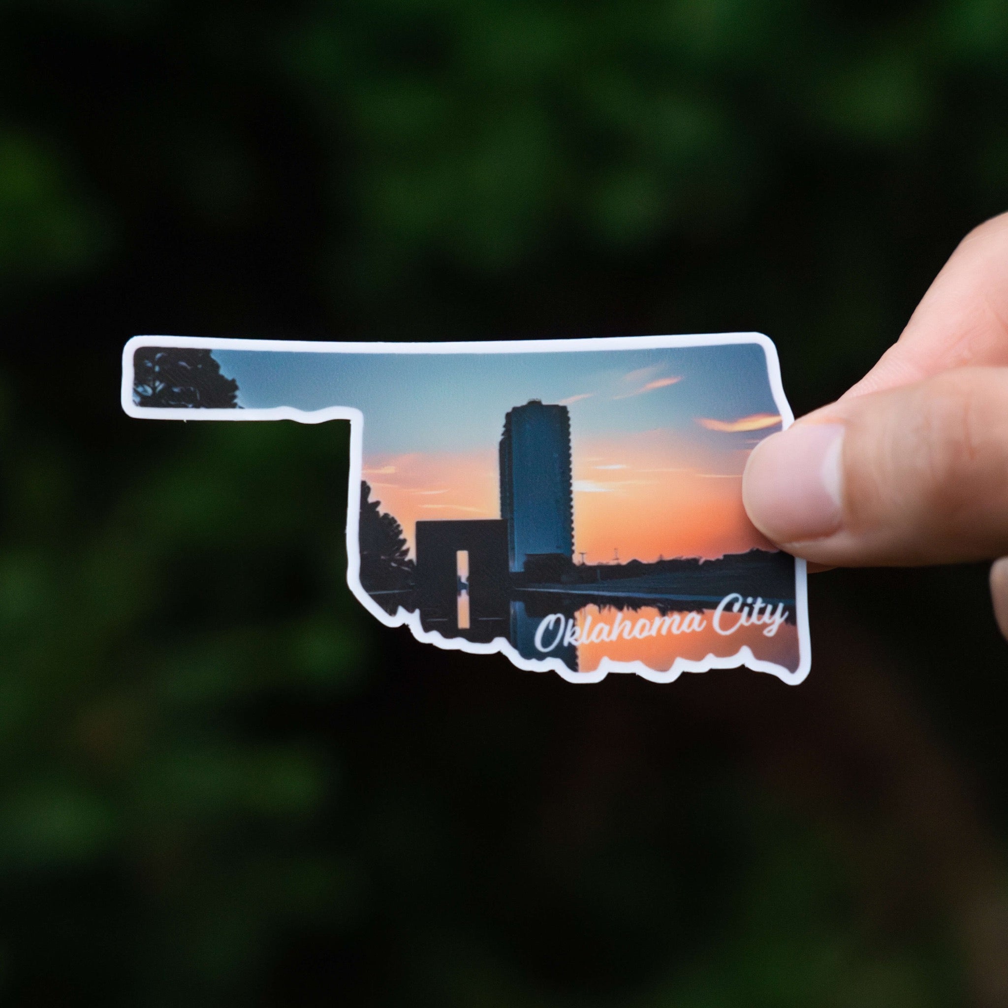 Oklahoma City, OK Sticker