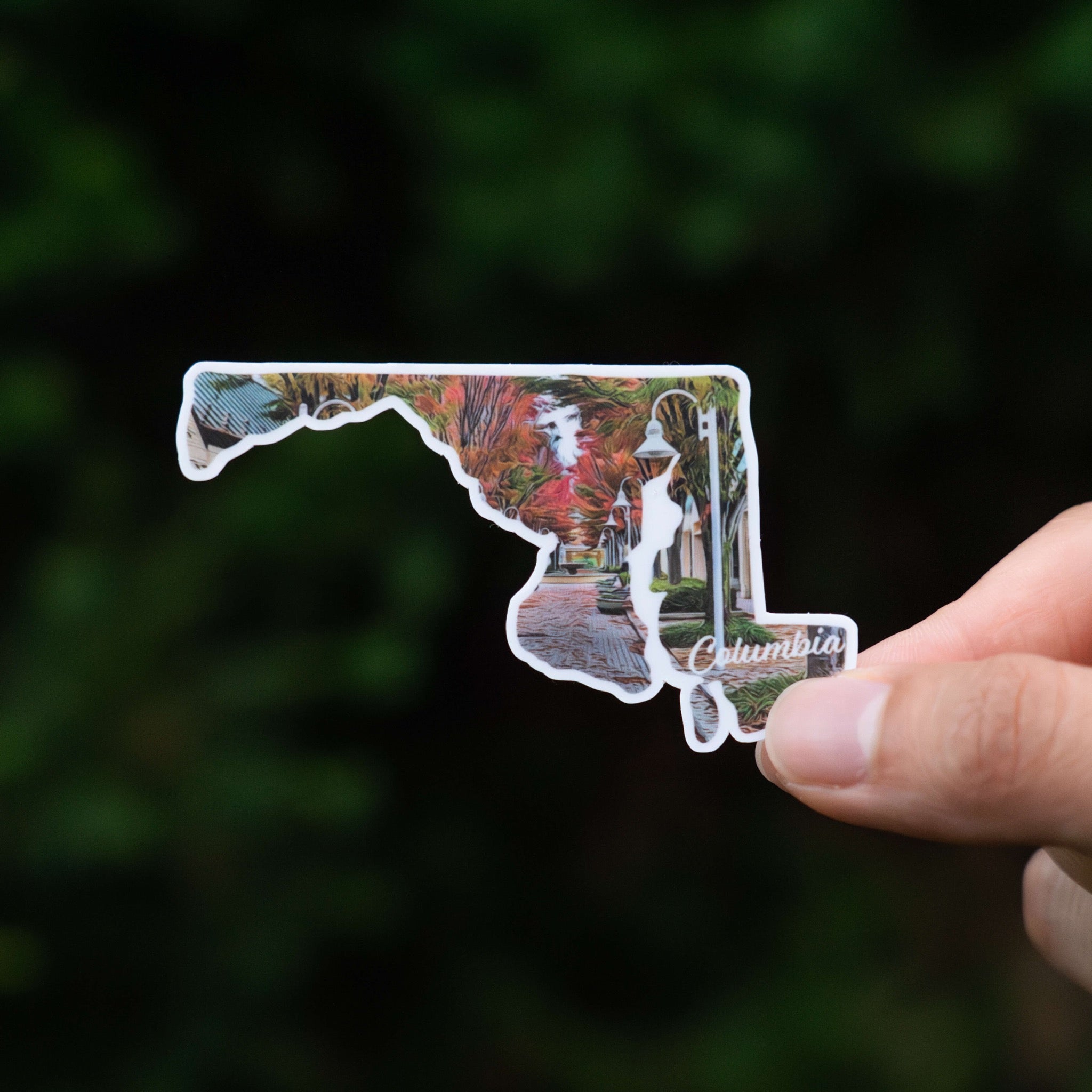 Columbia, MD Sticker