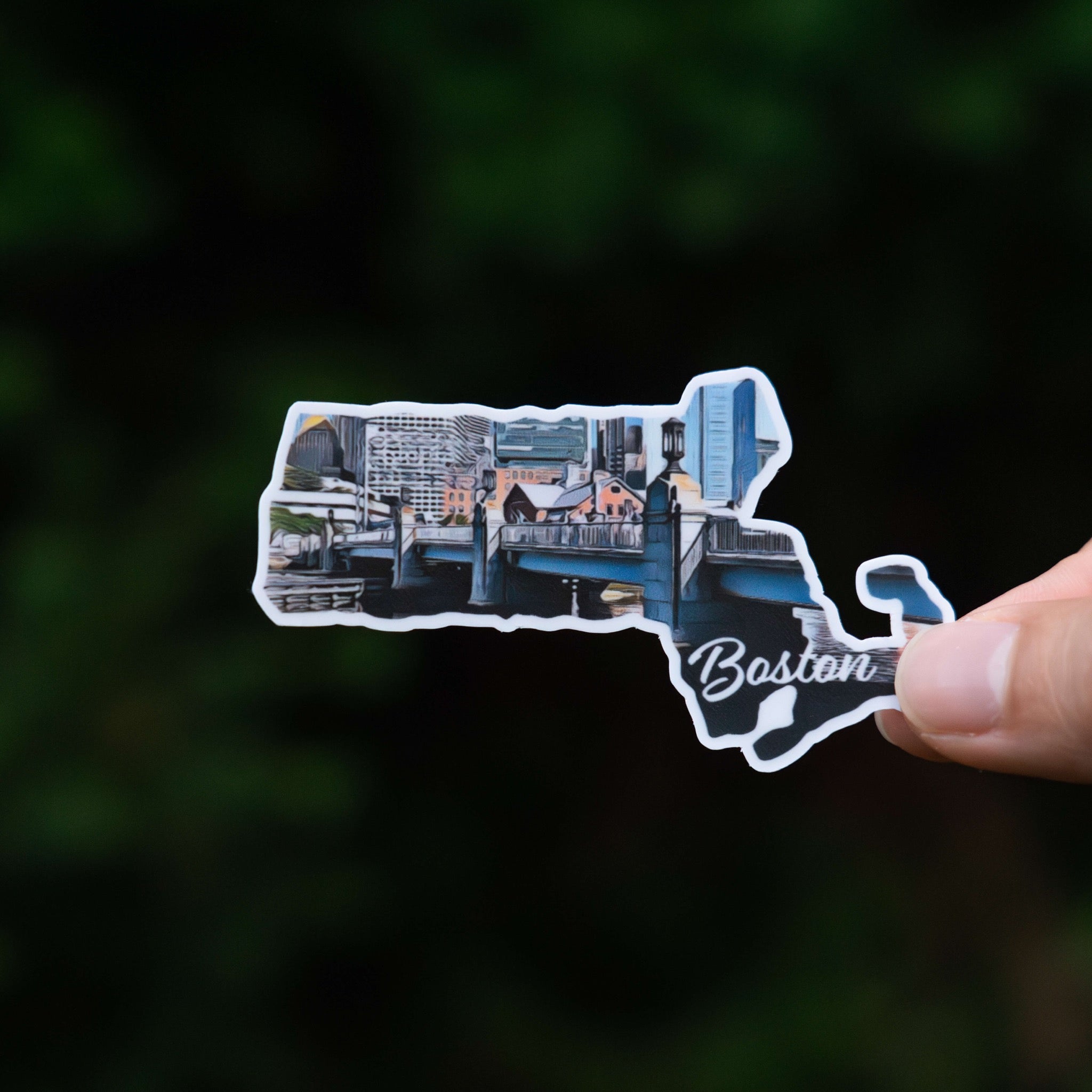 Boston, MA Sticker