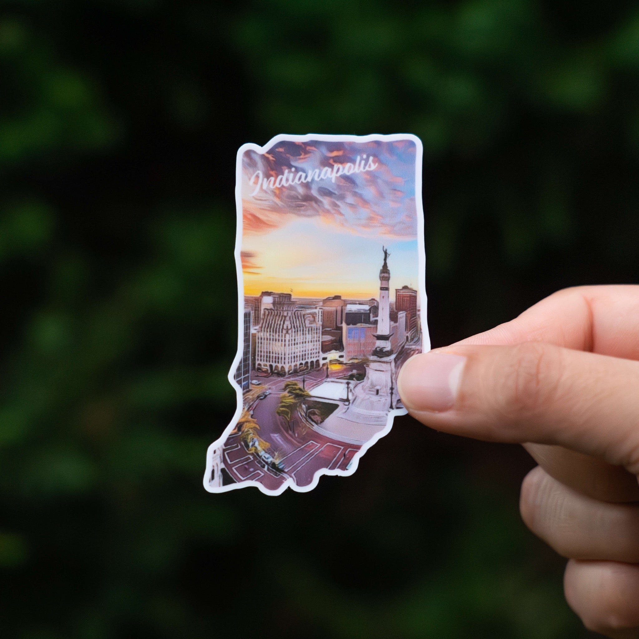 Indianapolis, IN Sticker
