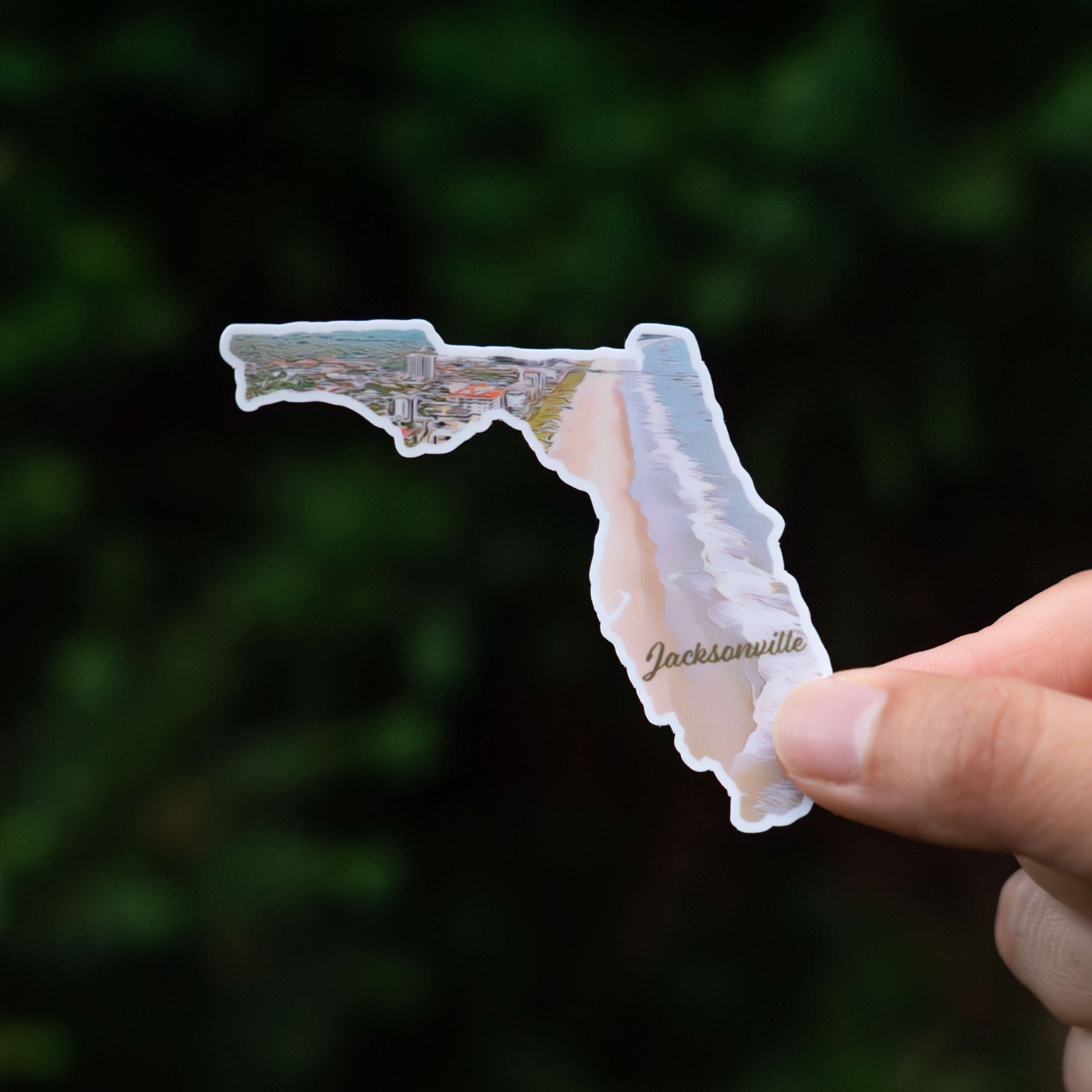 Jacksonville, FL Sticker