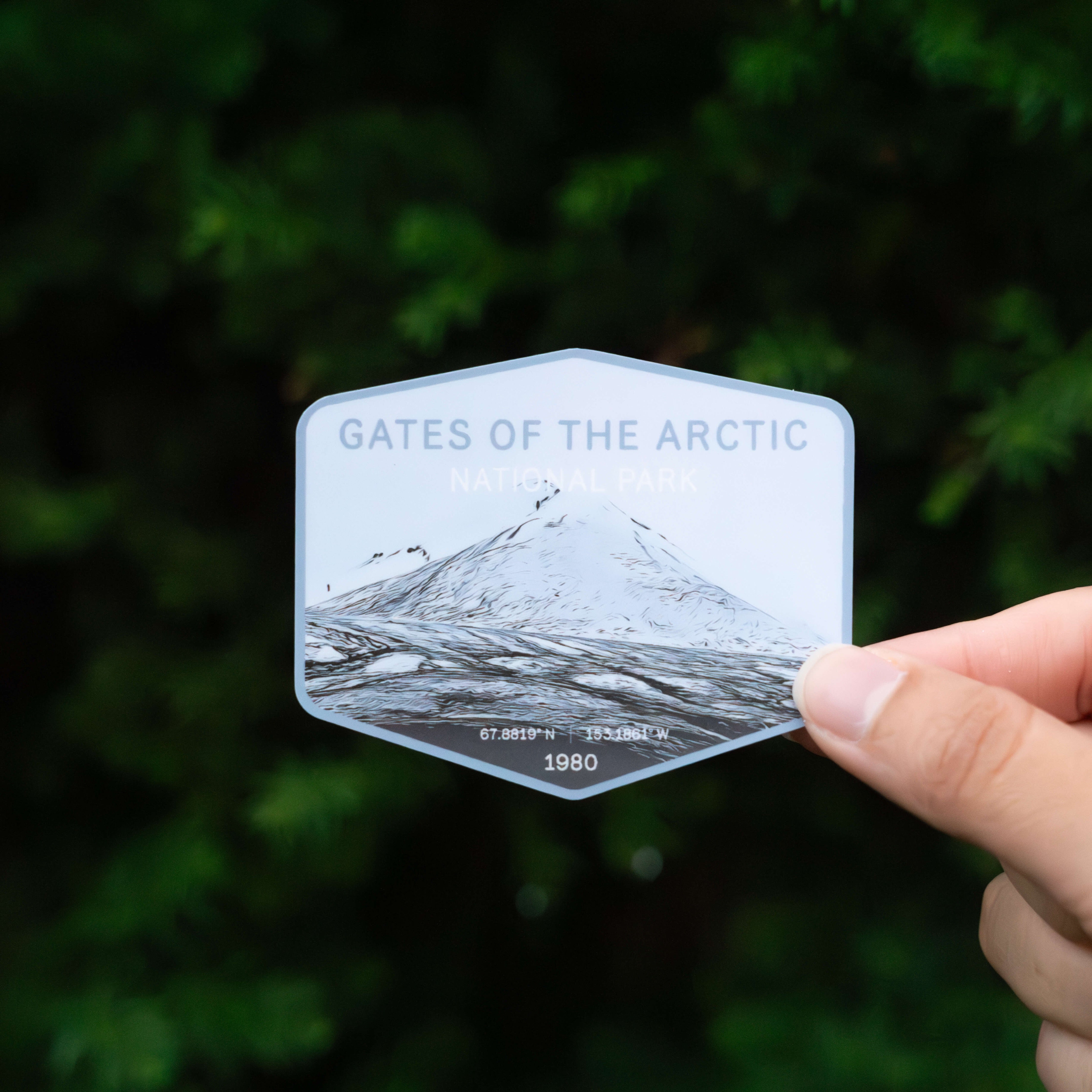 Gates of the Arctic National Park Sticker