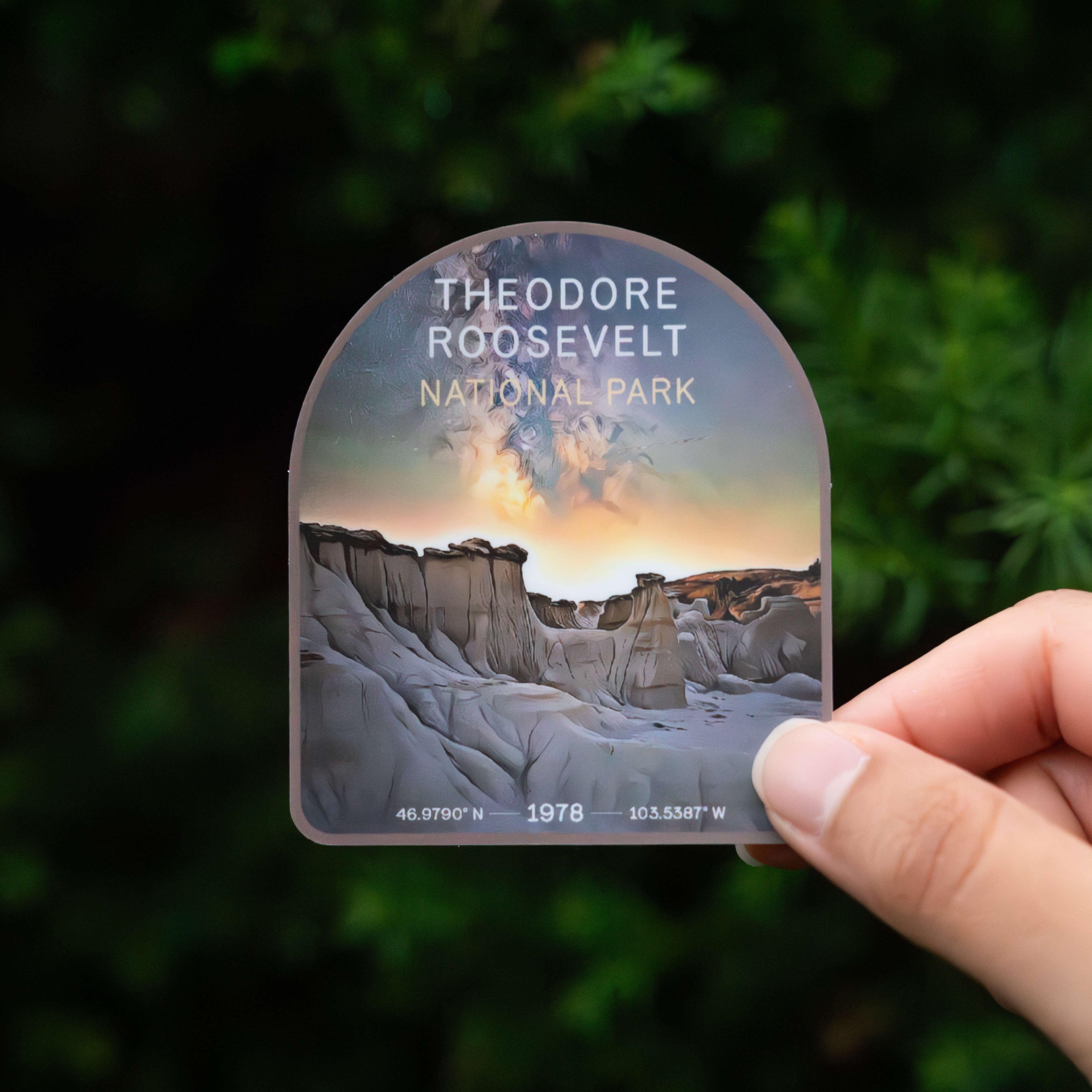 Theodore Roosevelt National Park Sticker