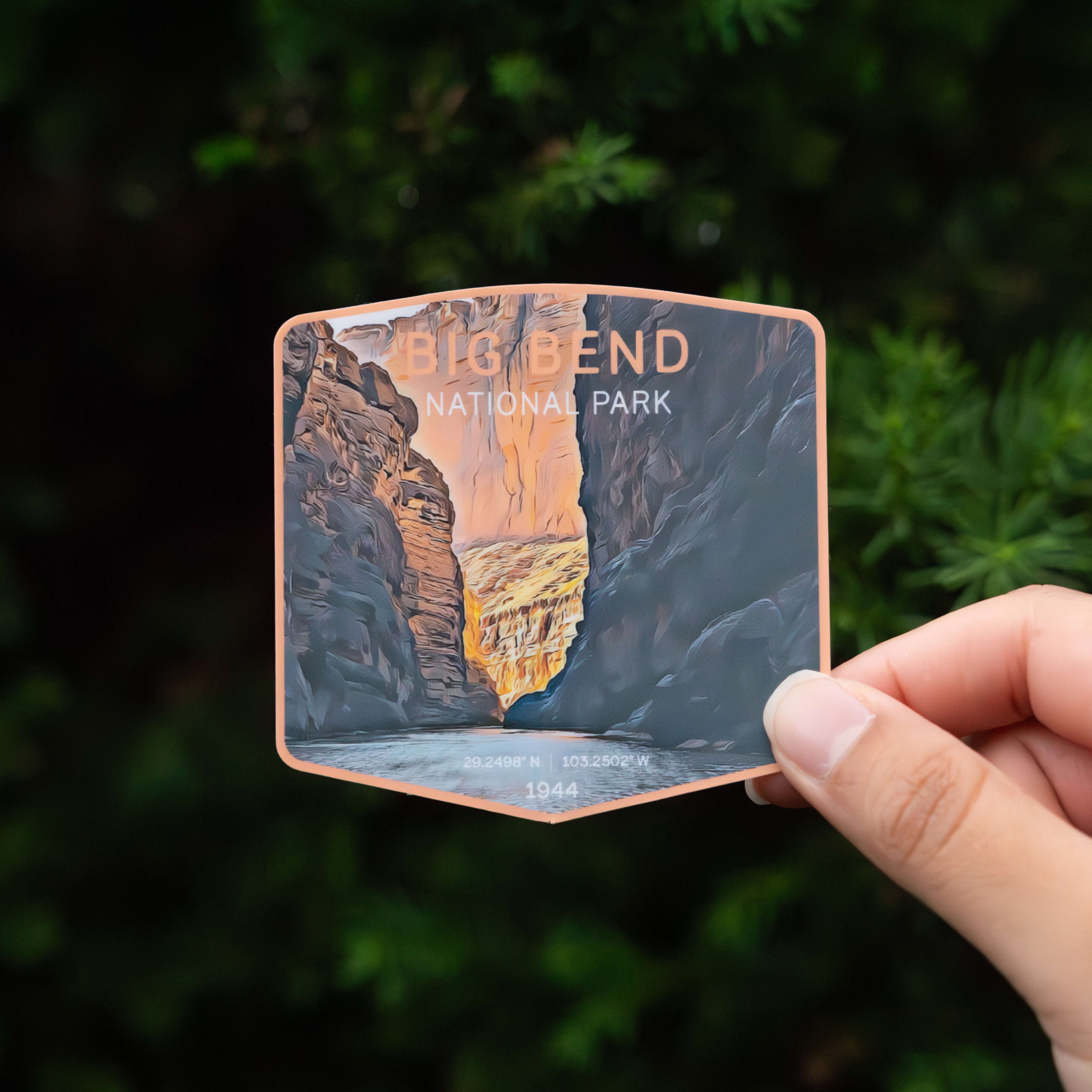 Big Bend National Park Sticker