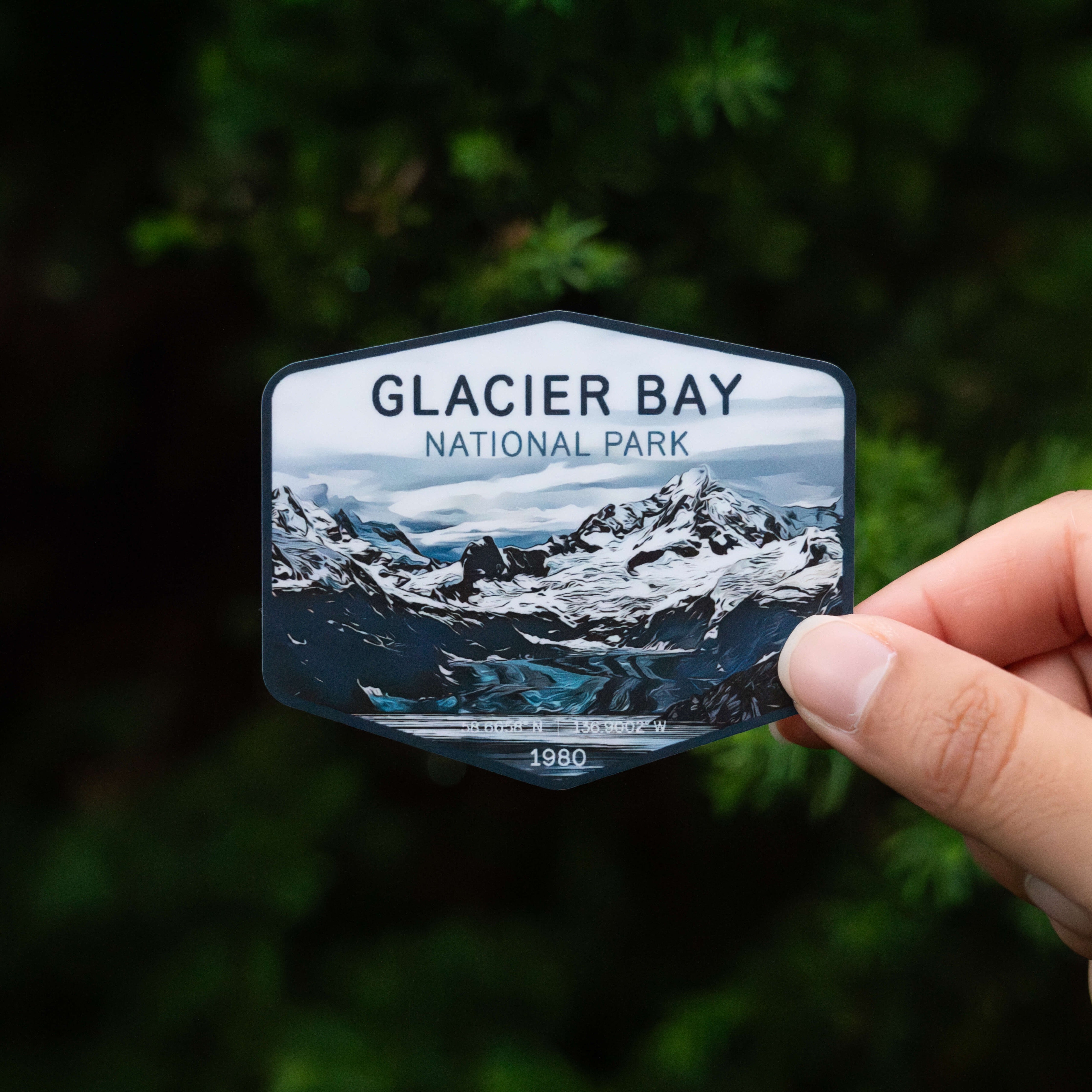 Glacier Bay National Park Sticker