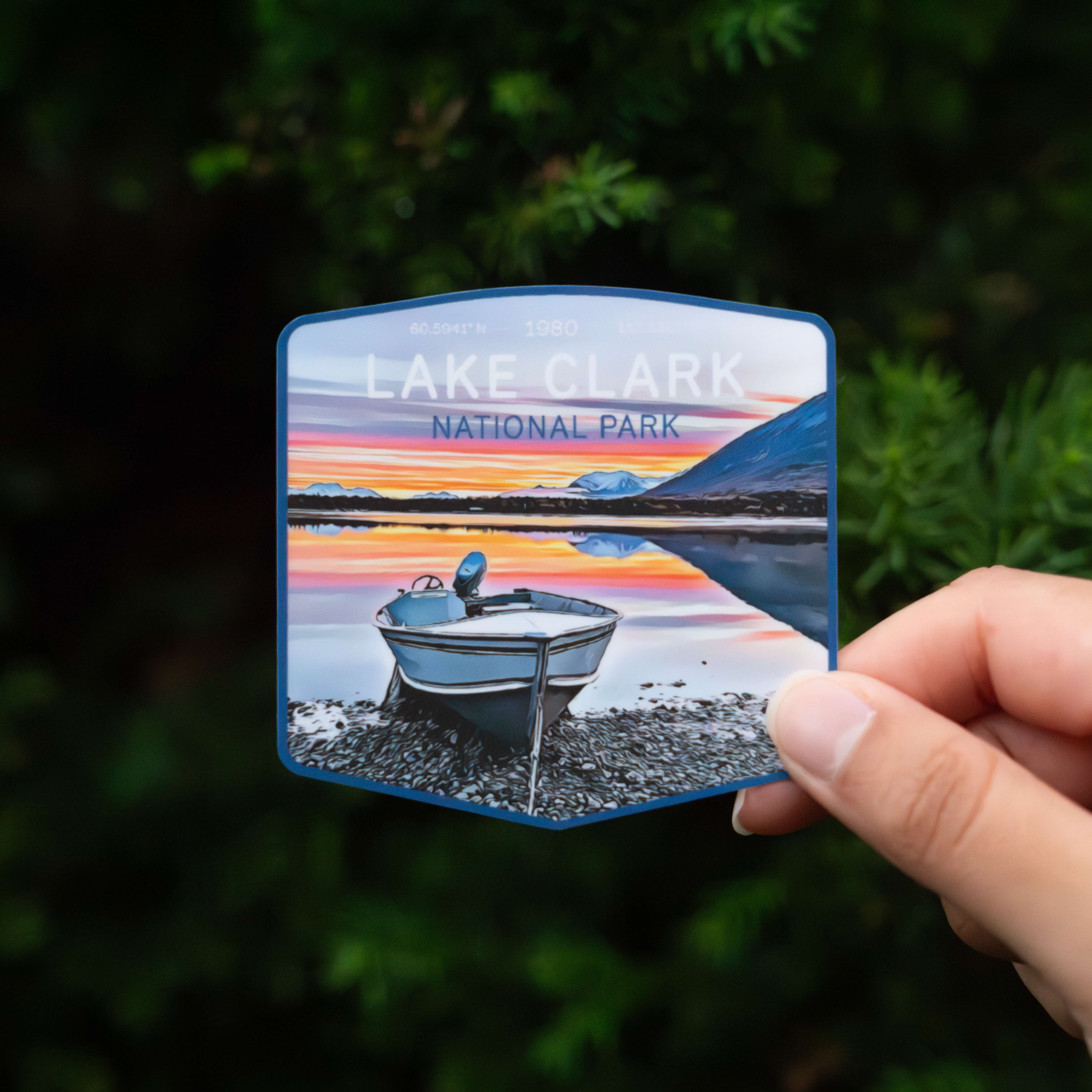 Lake Clark National Park Sticker
