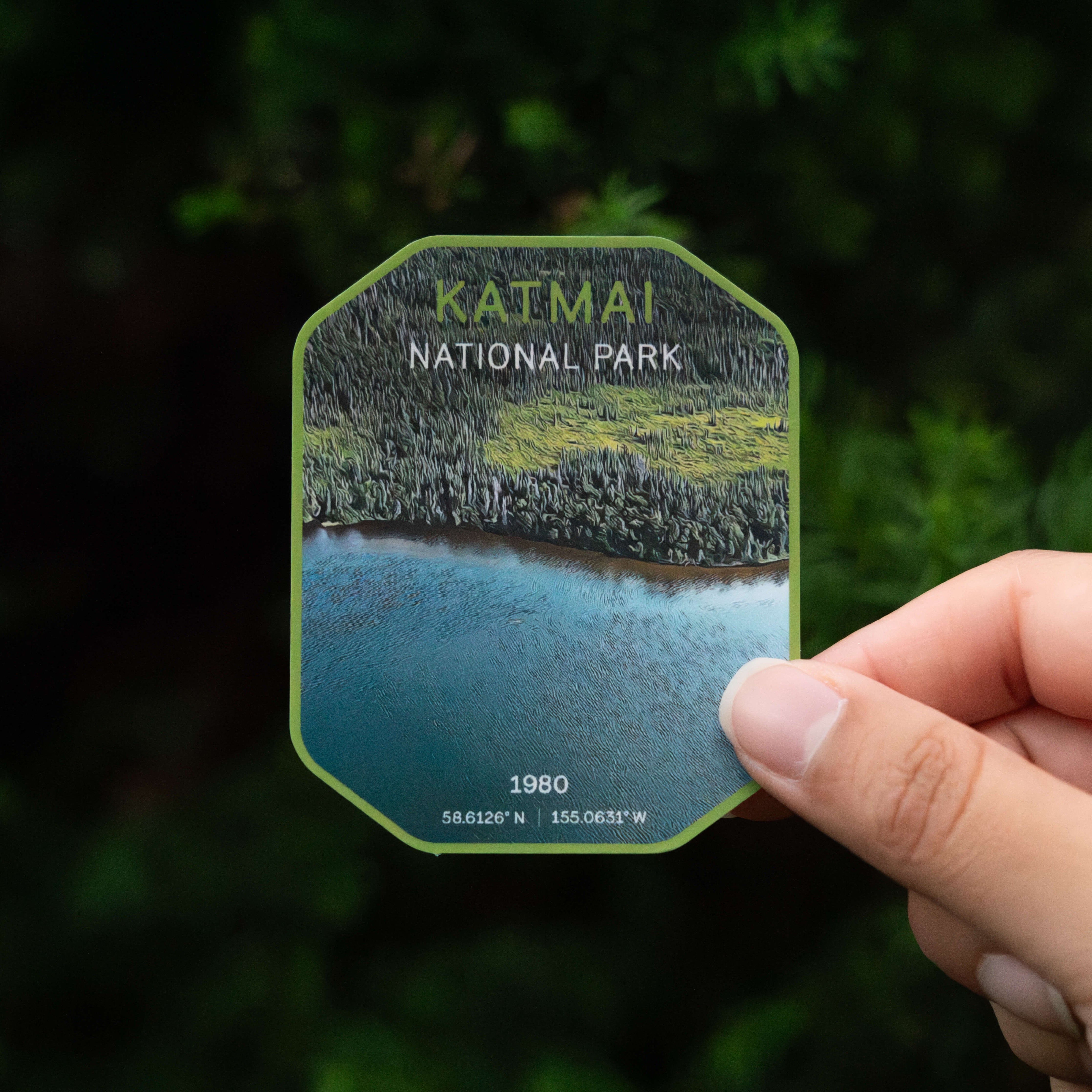 Katmai National Park Sticker
