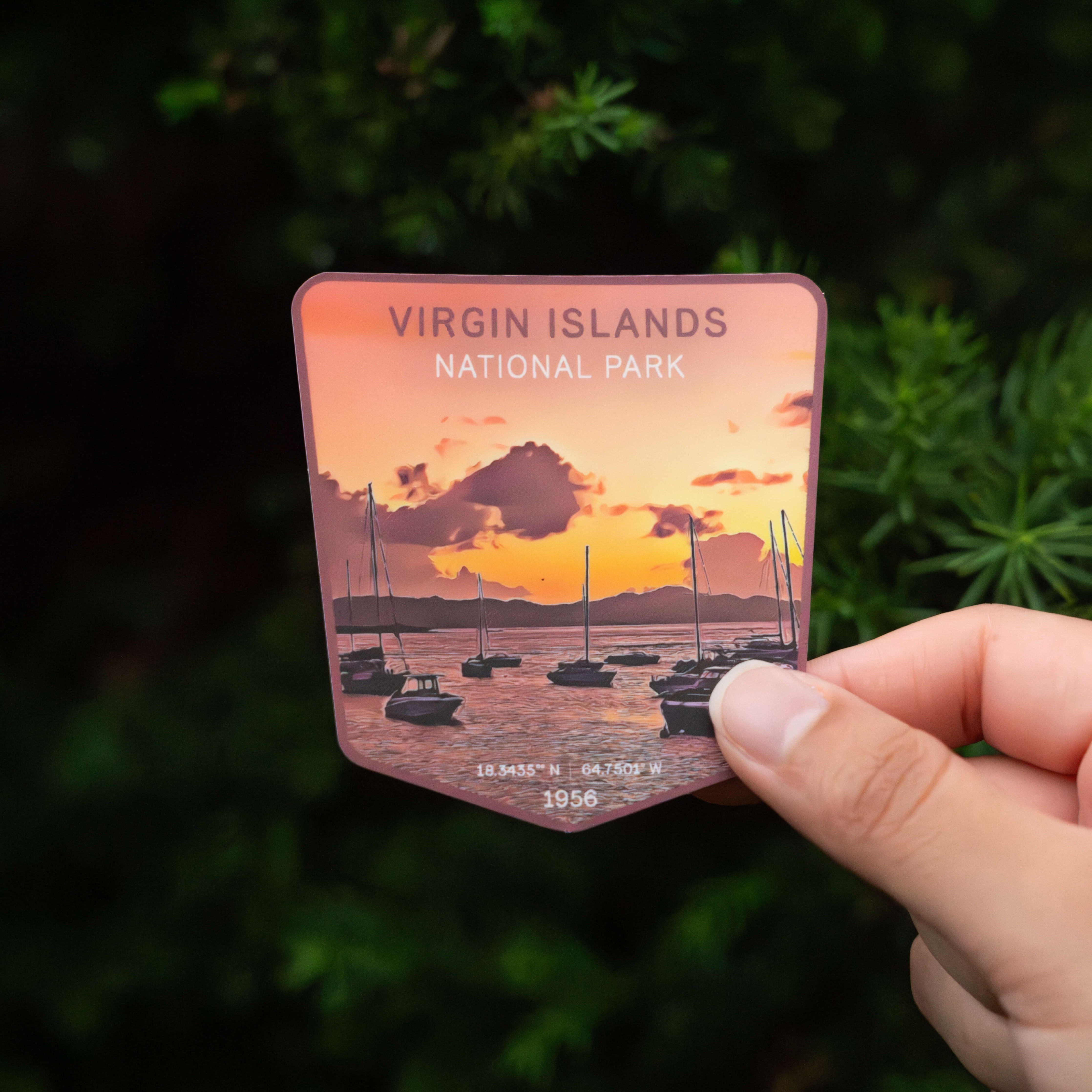 Virgin Islands National Park Sticker