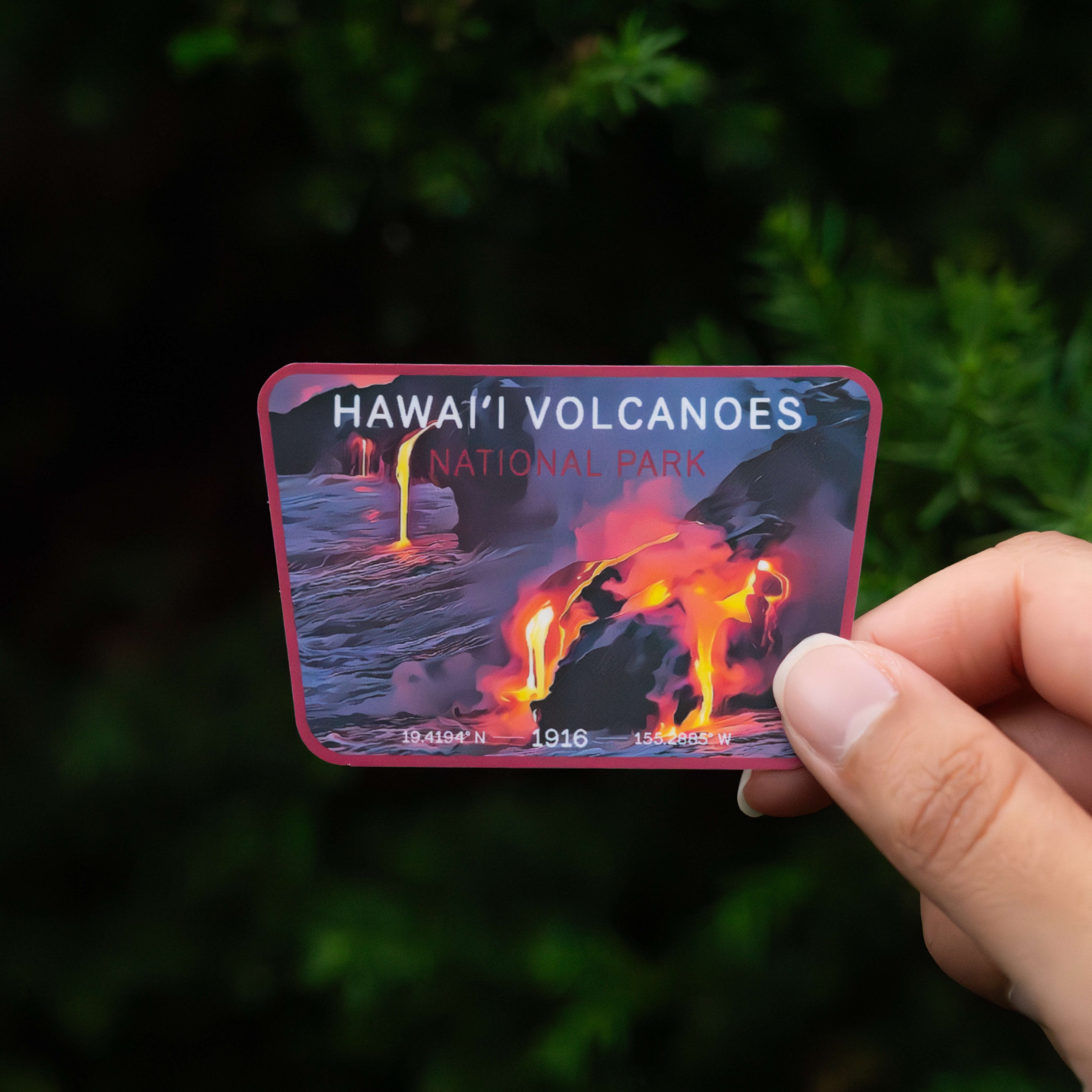 Hawai'i Volcanoes National Park Sticker