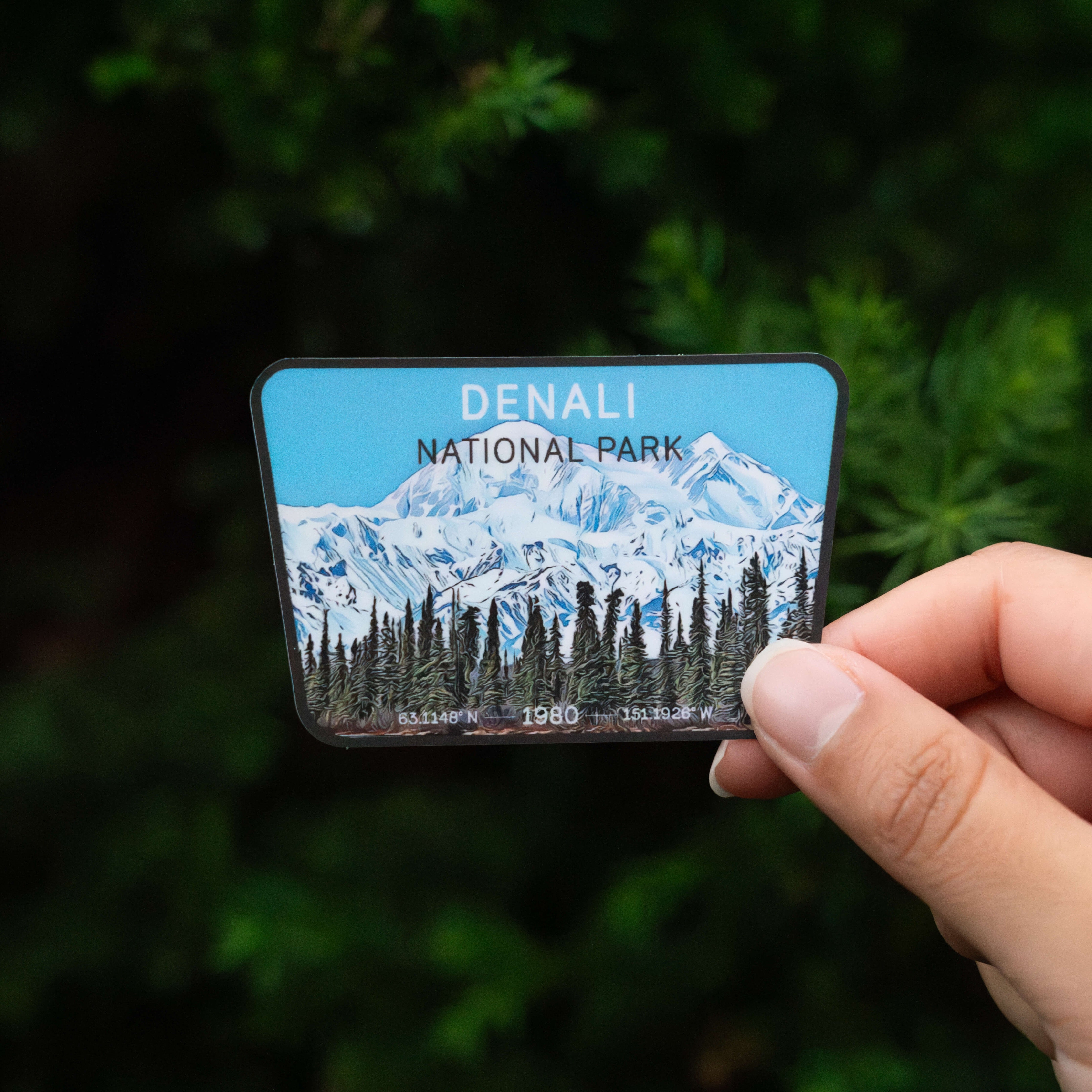 Denali National Park Sticker