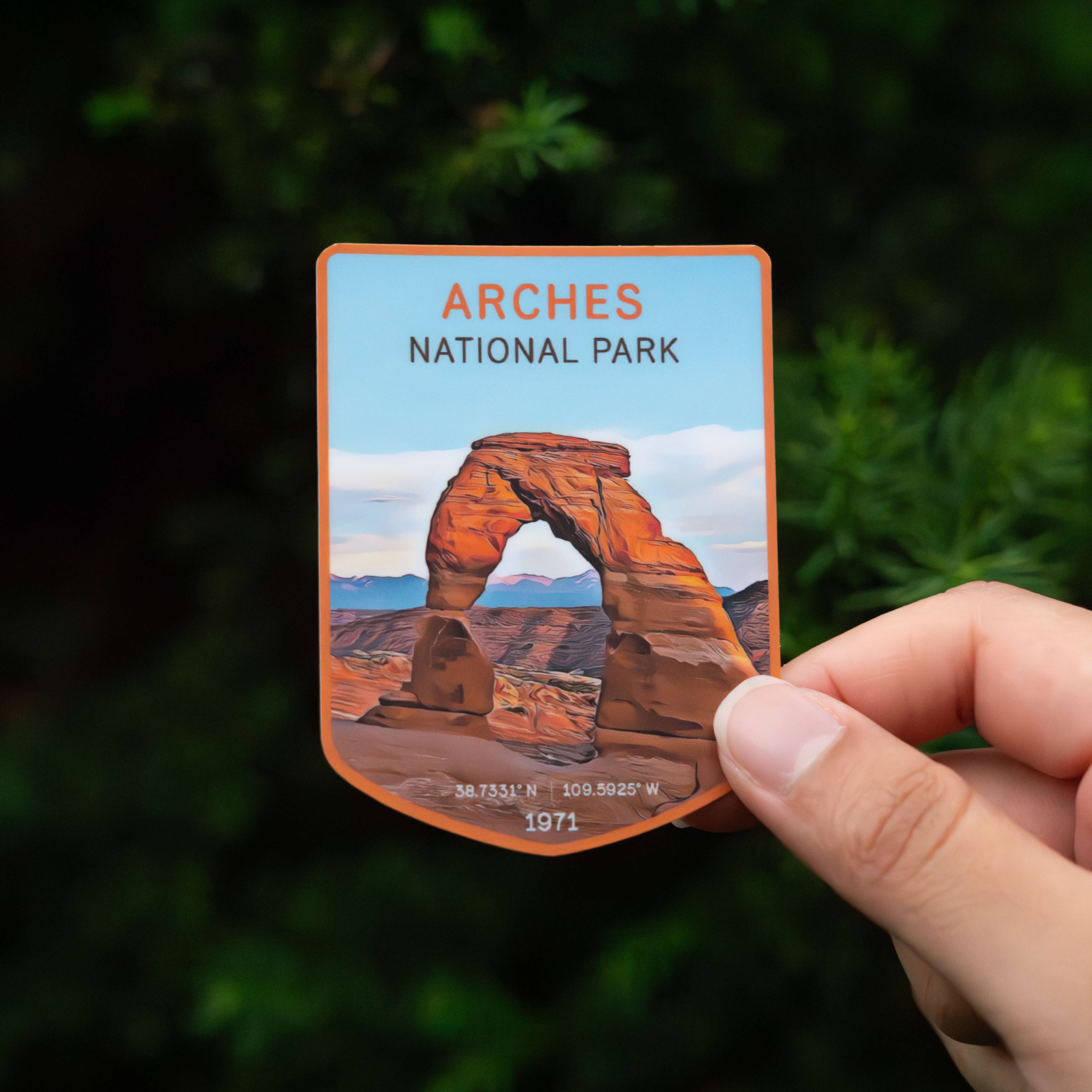 Arches National Park Sticker