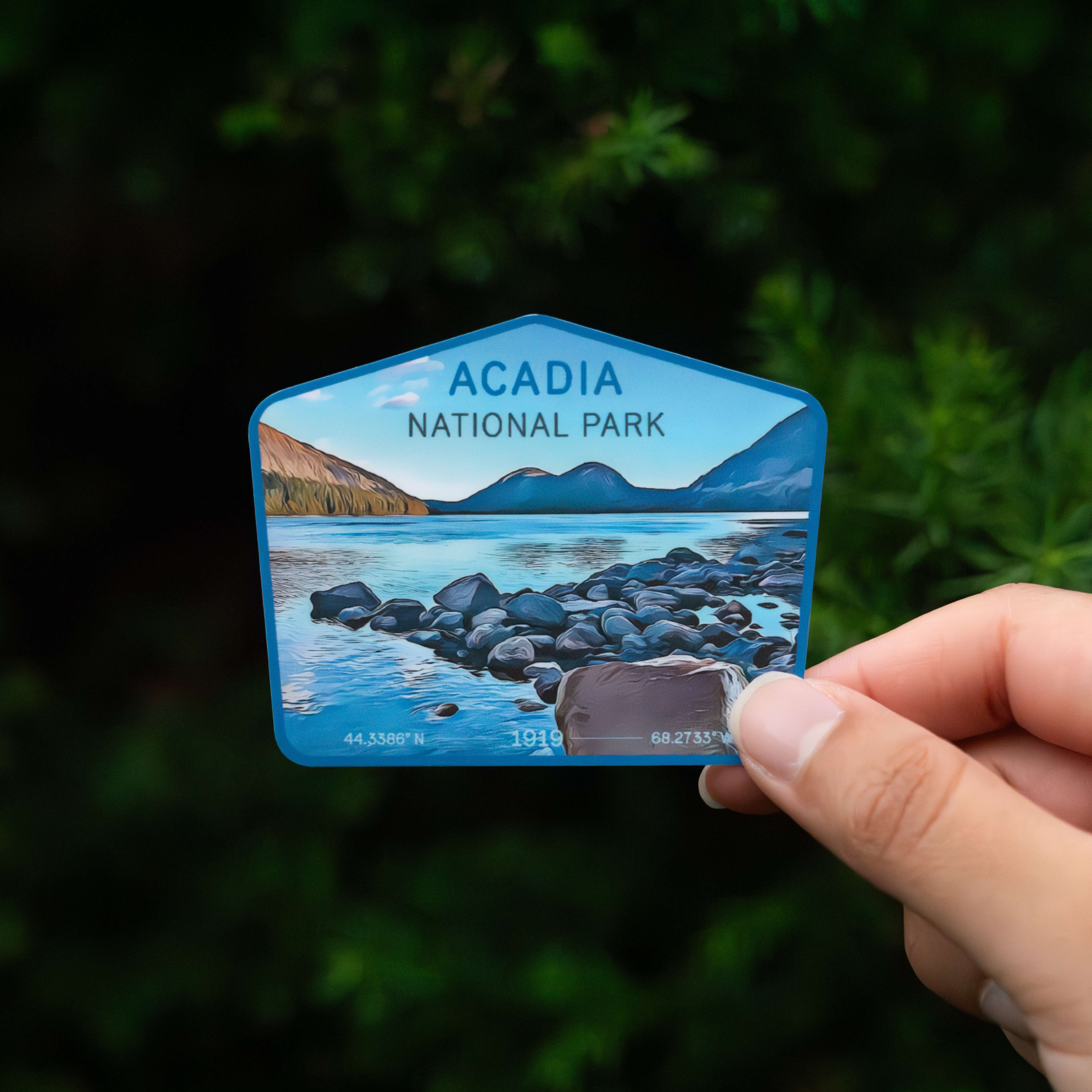 Acadia National Park Sticker