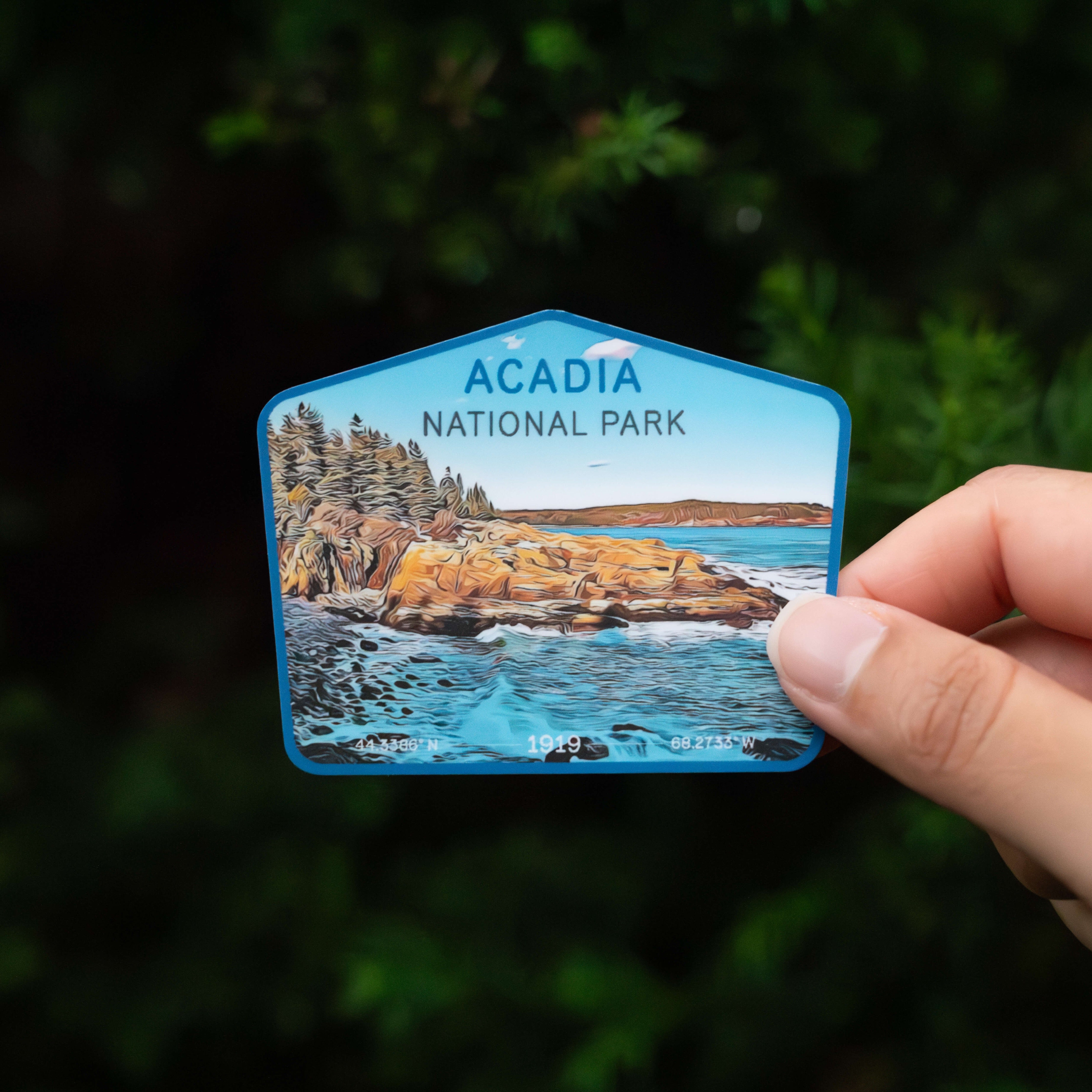 Acadia National Park Sticker