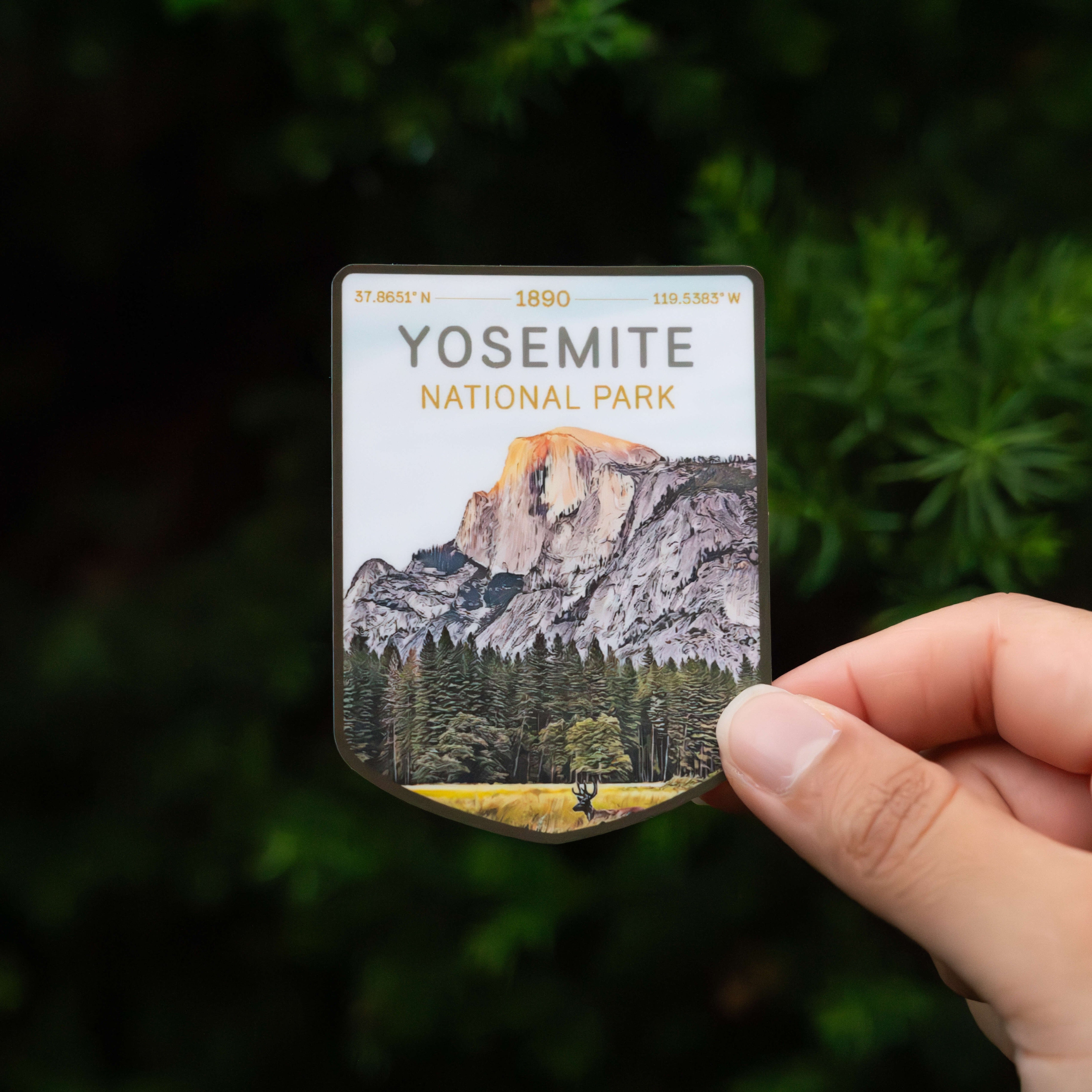Yosemite National Park Sticker