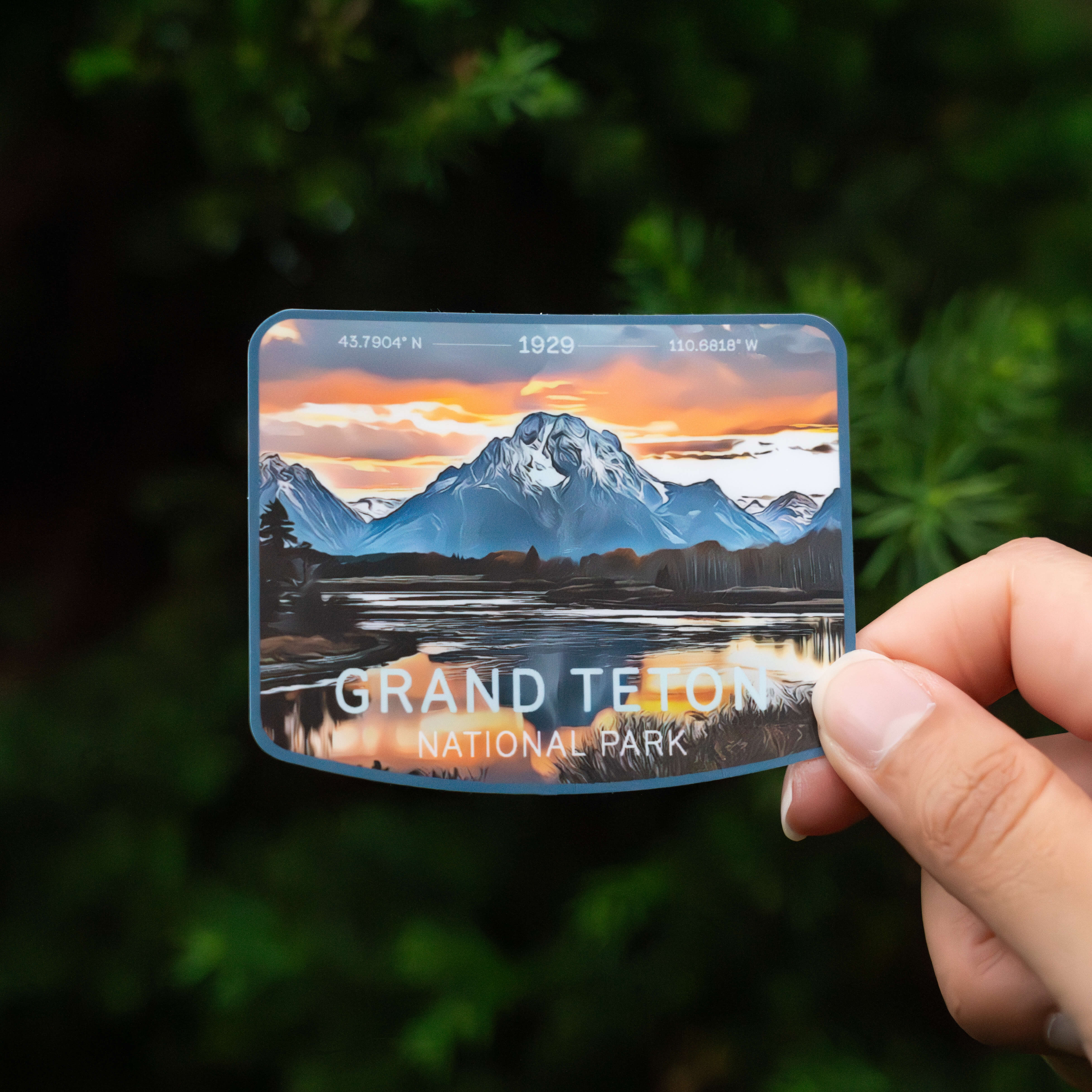 Grand Teton National Park Sticker