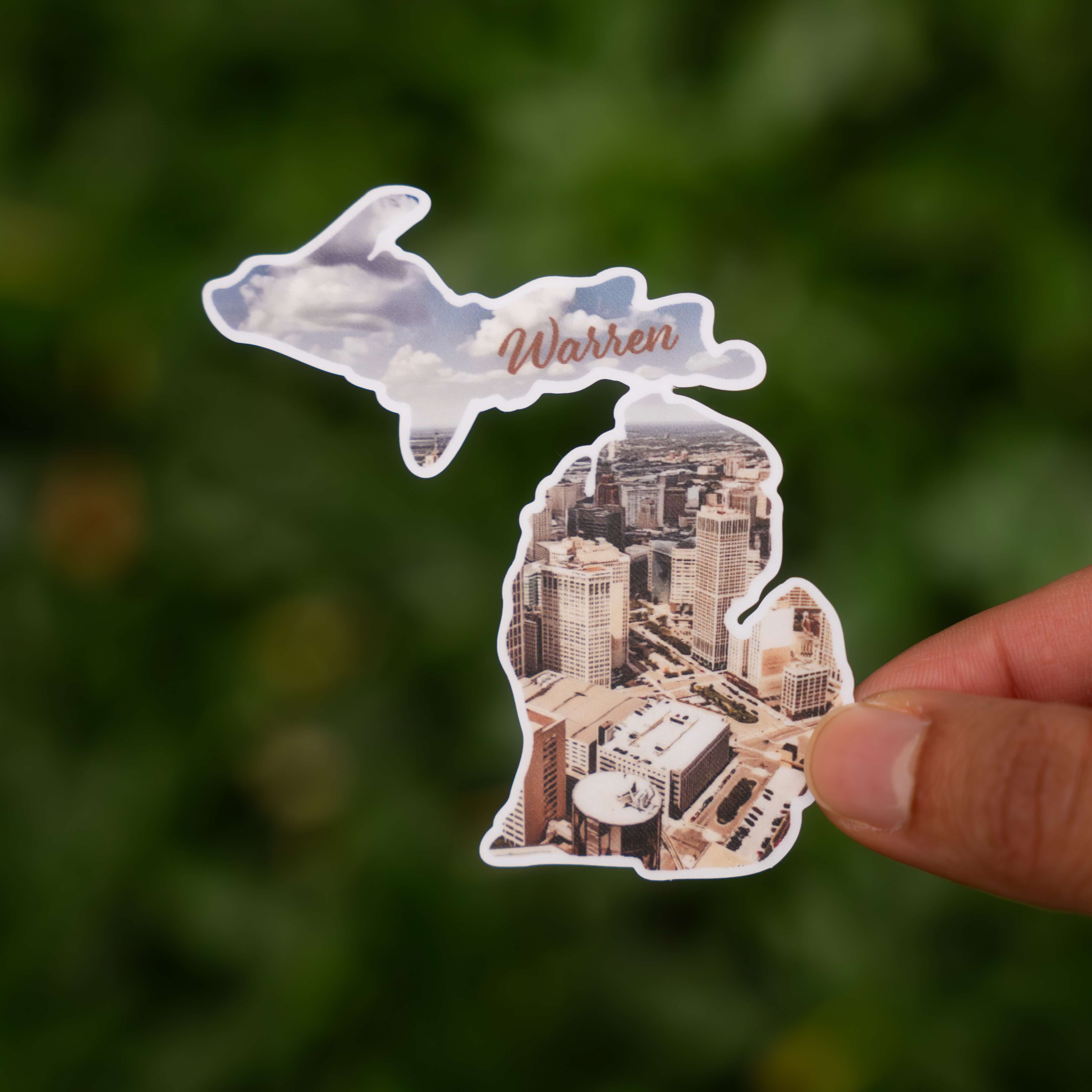 Warren, MI Sticker