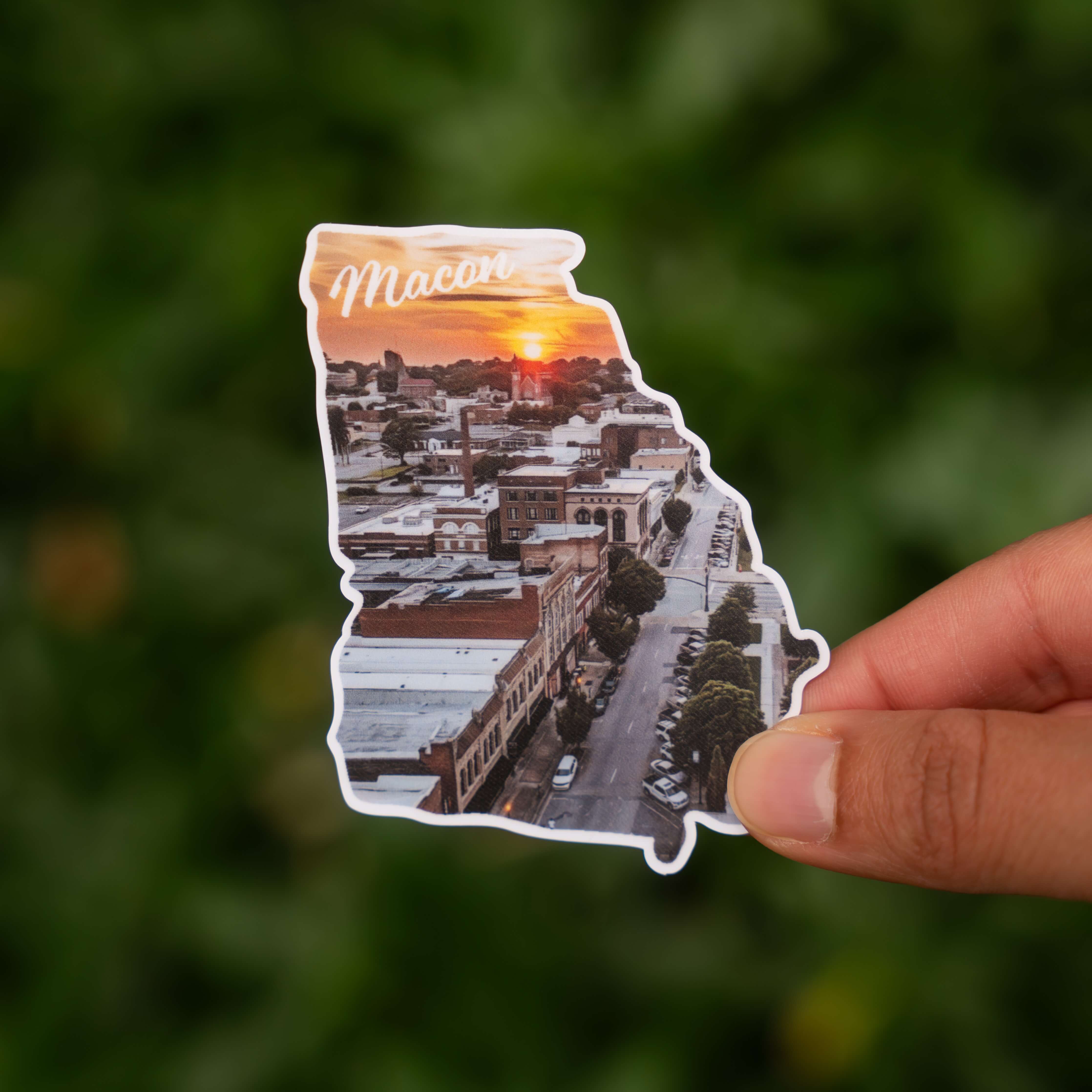 Macon, GA Sticker