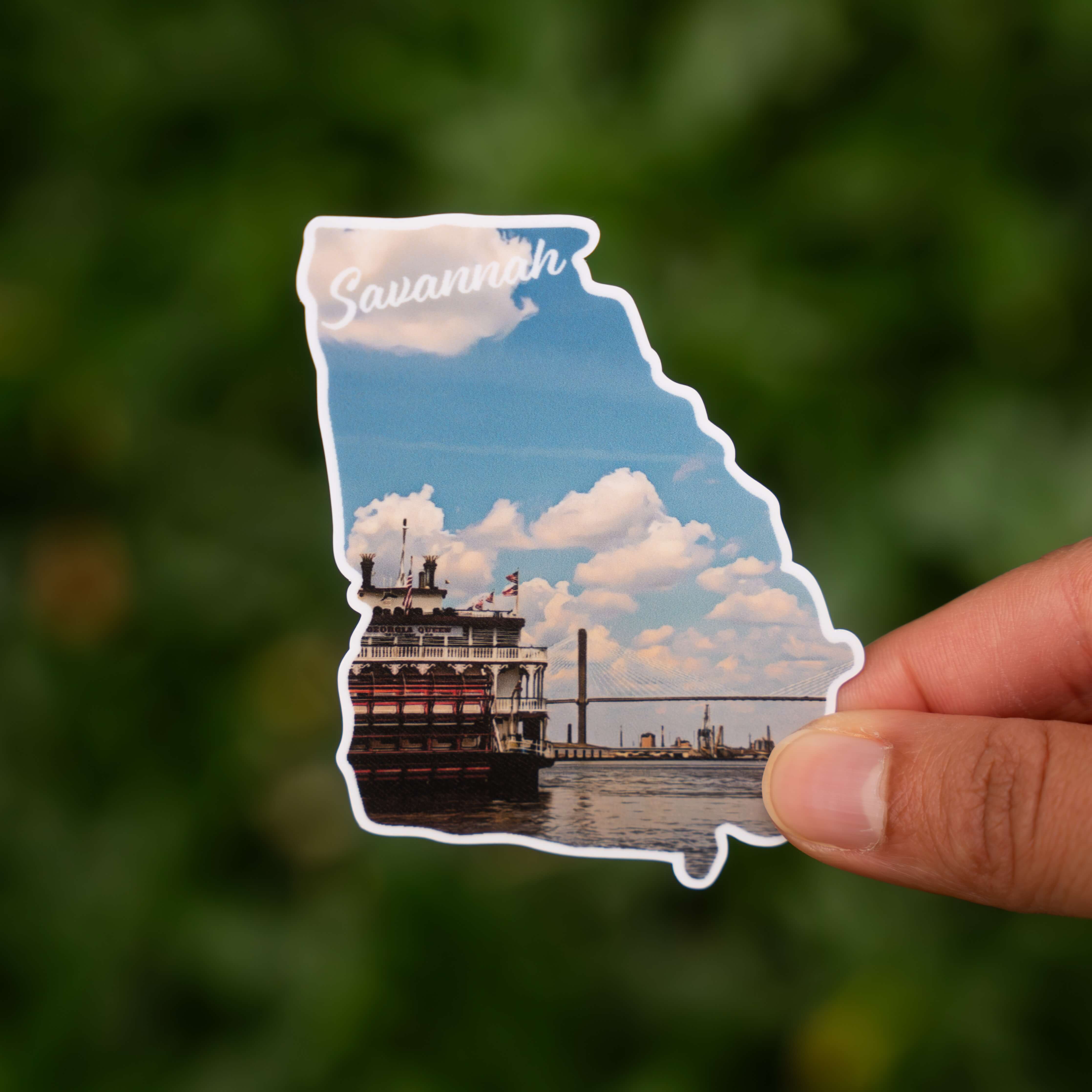 Savannah, GA Sticker