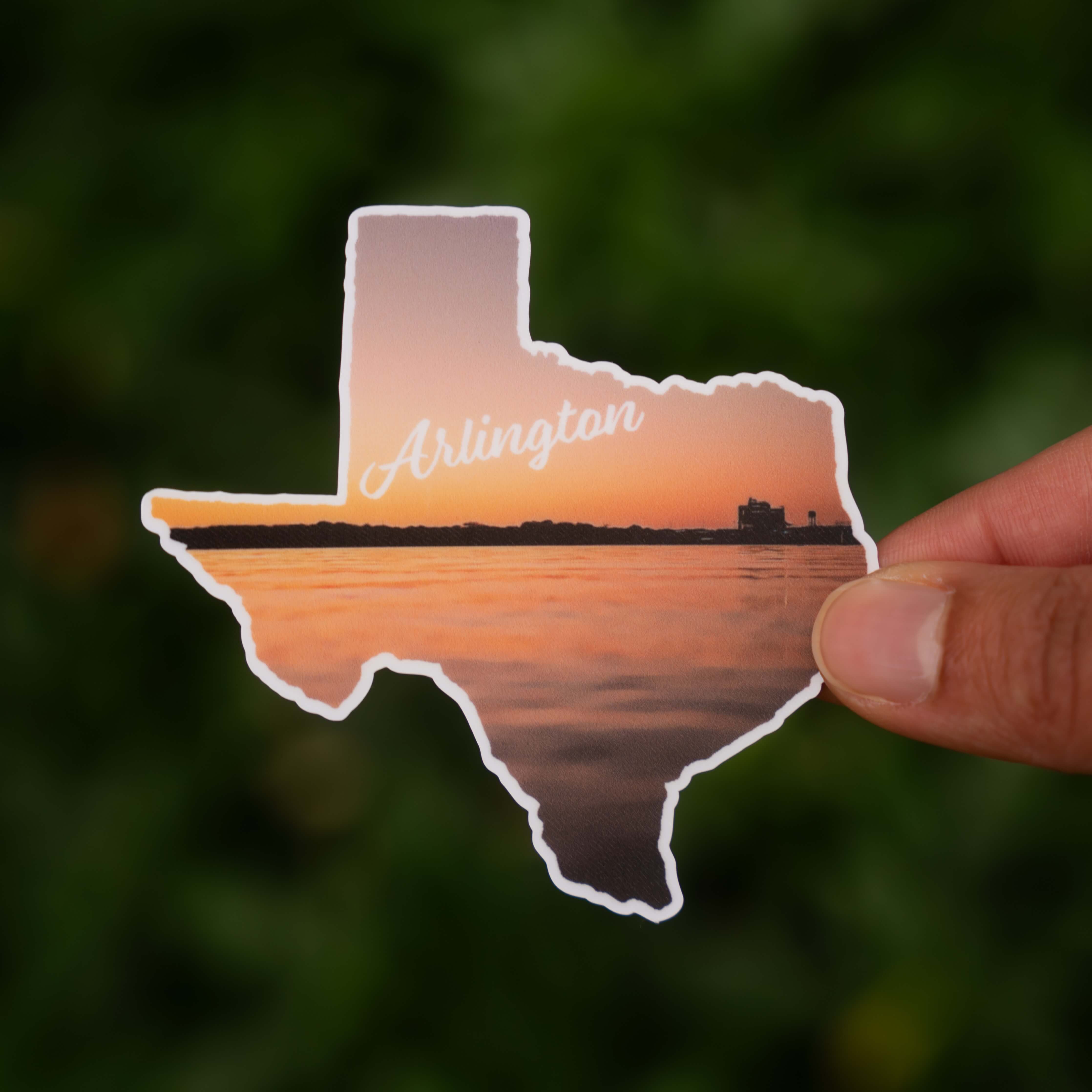 Arlington, TX Sticker