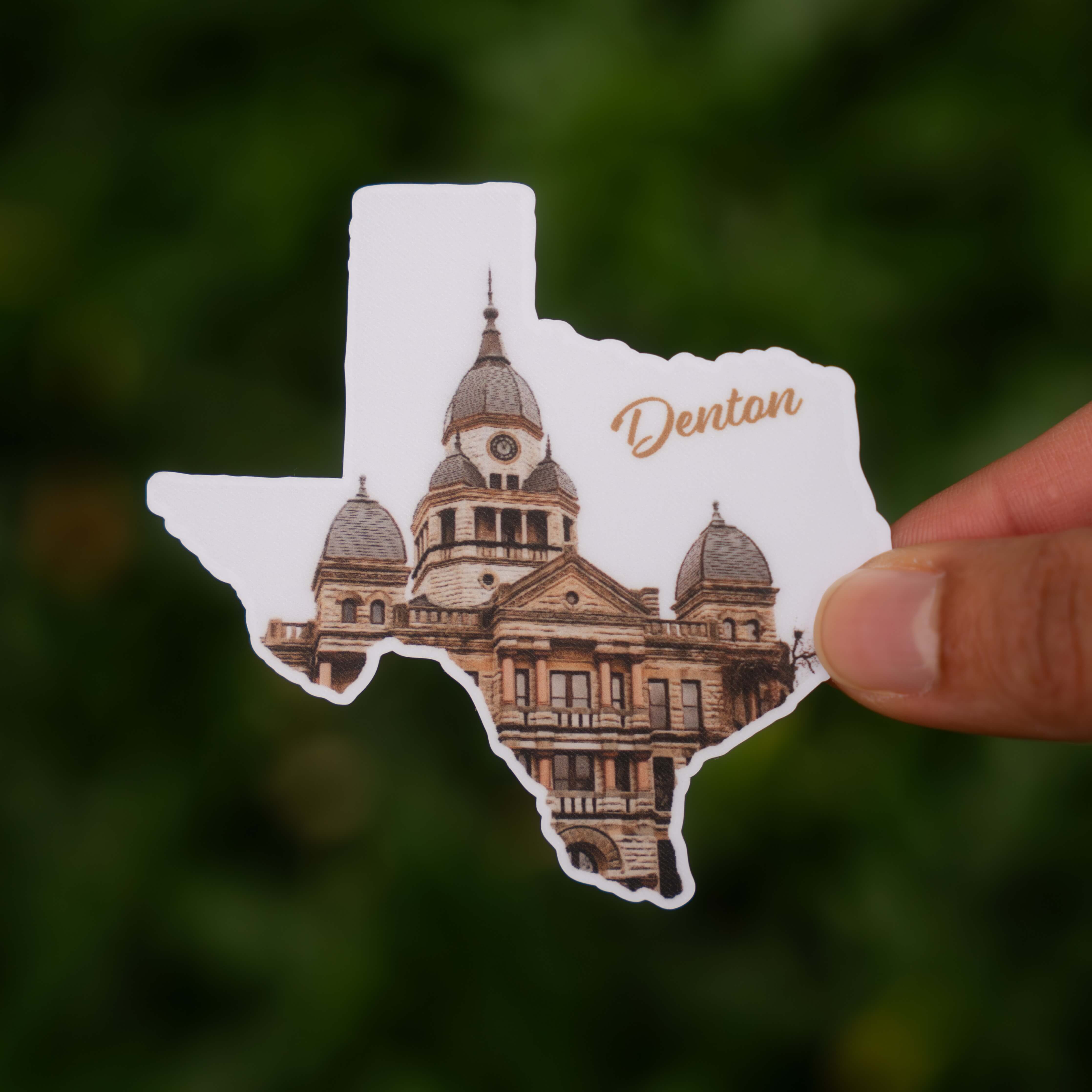 Denton, TX Sticker
