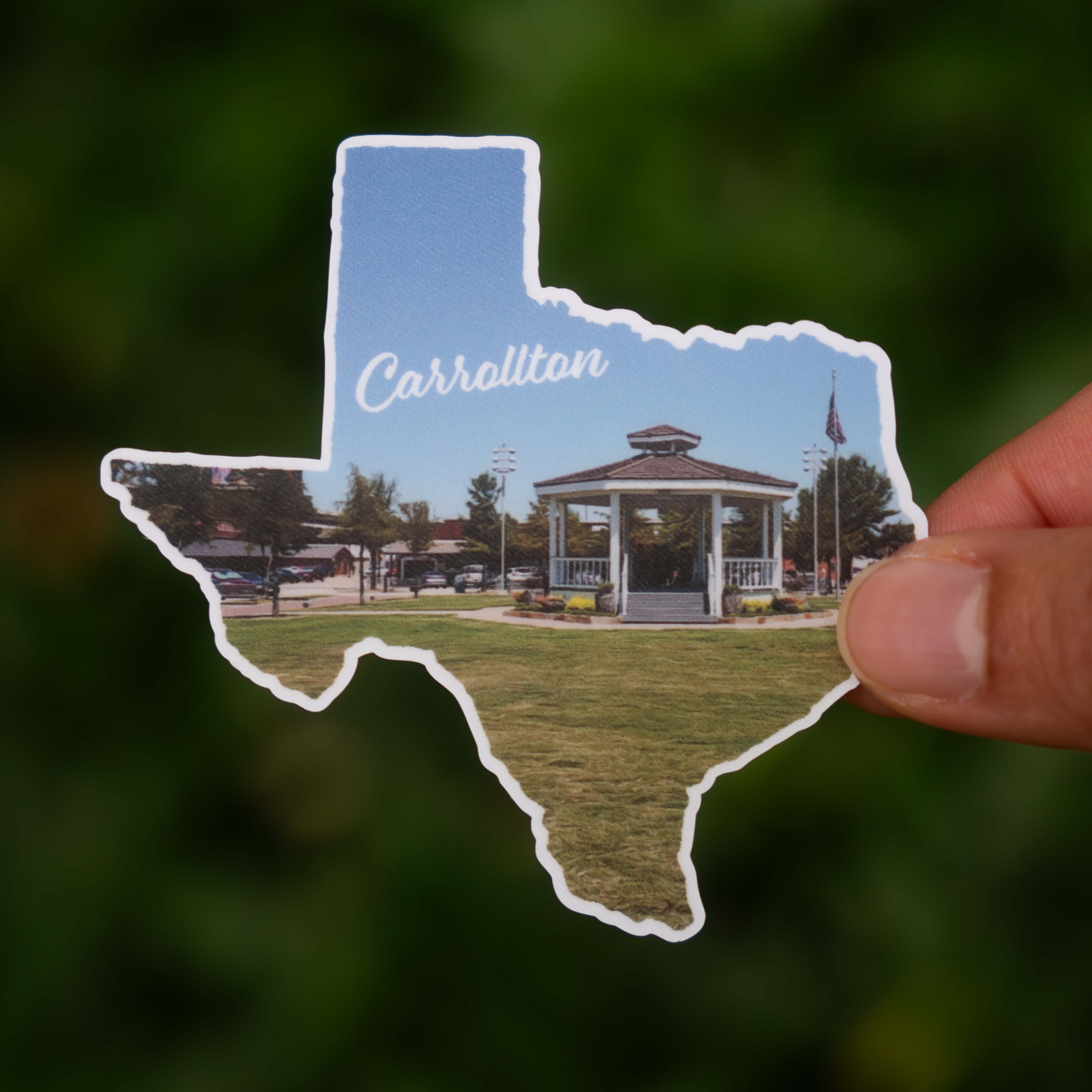 Carrollton, TX Sticker