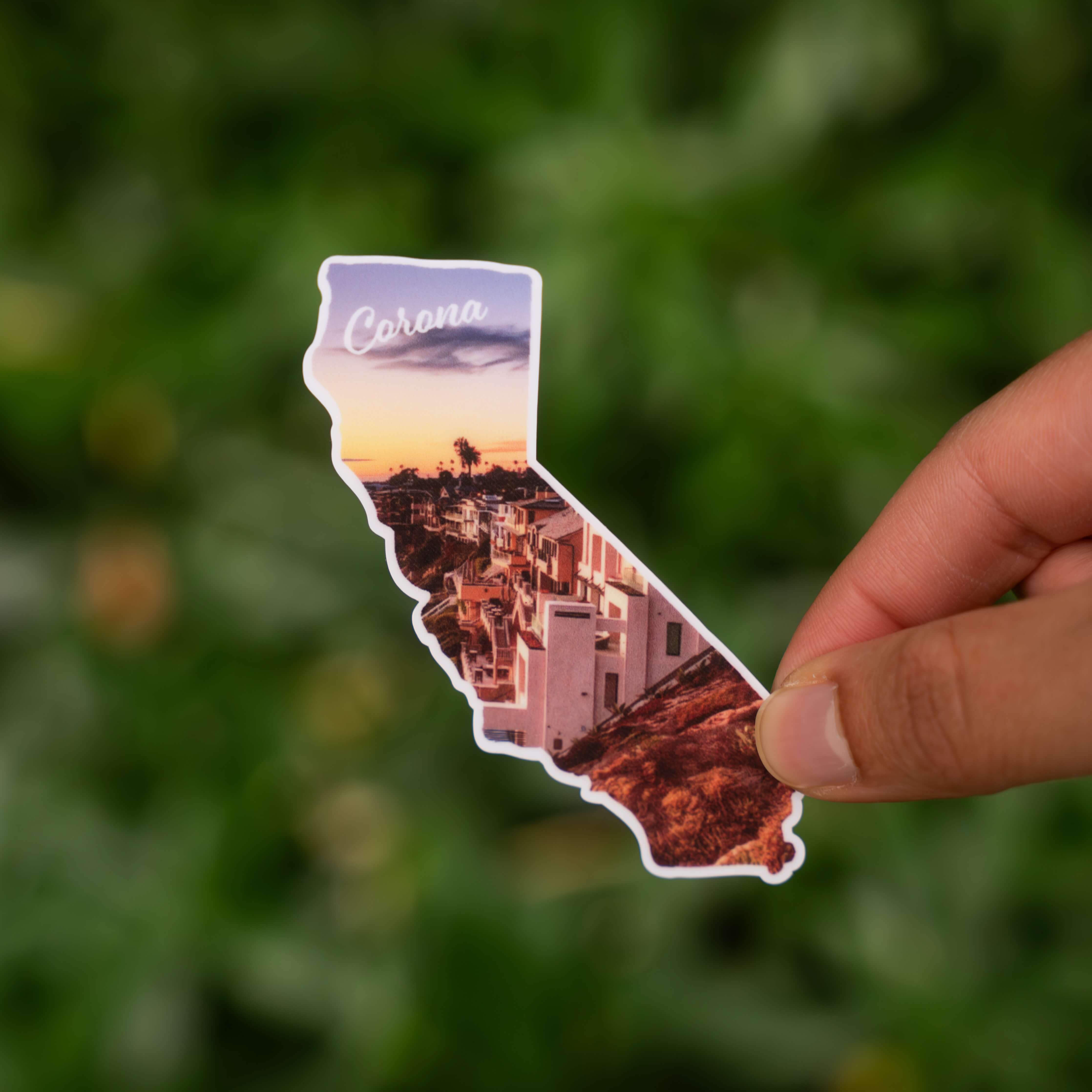 Corona, CA Sticker