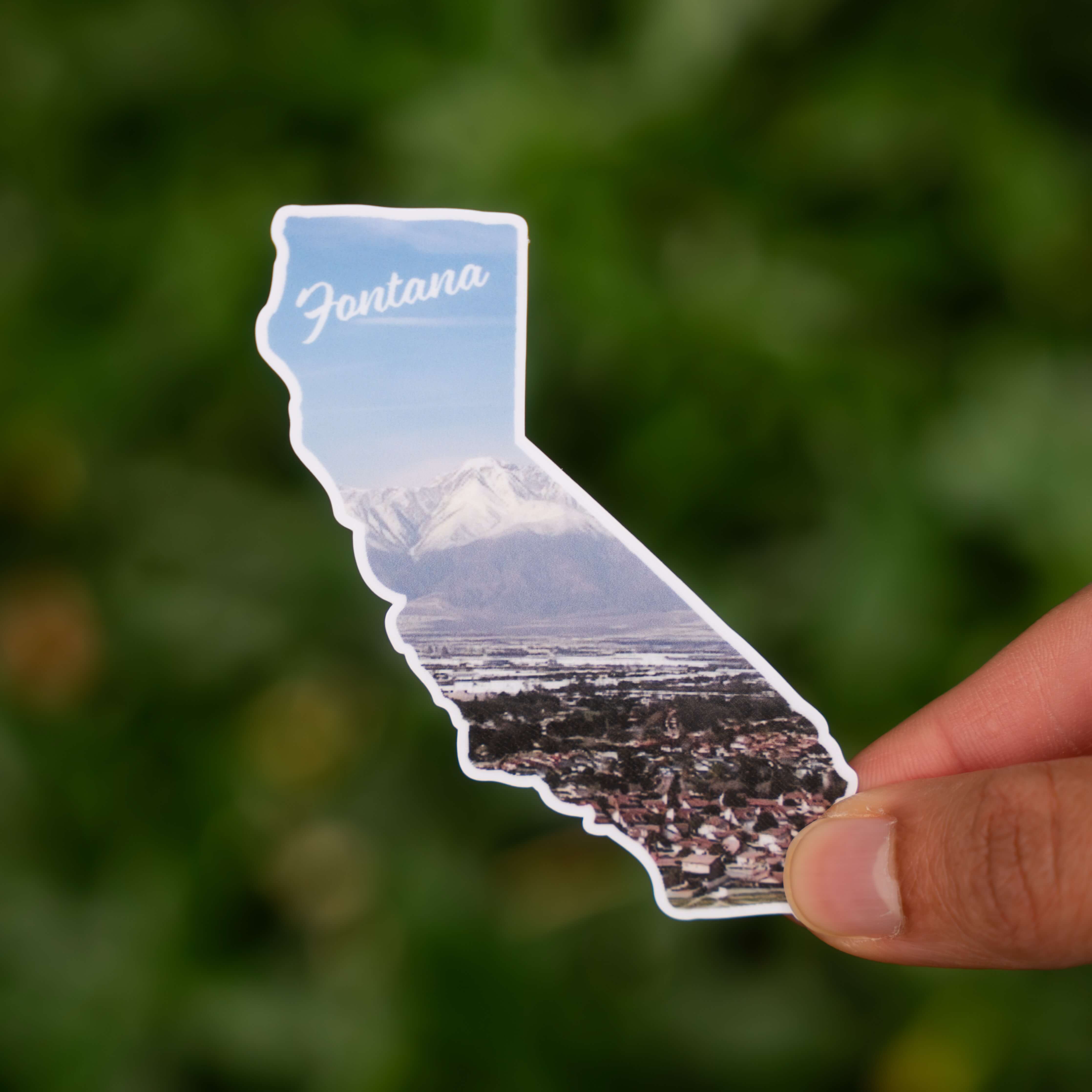 Fontana, CA Sticker
