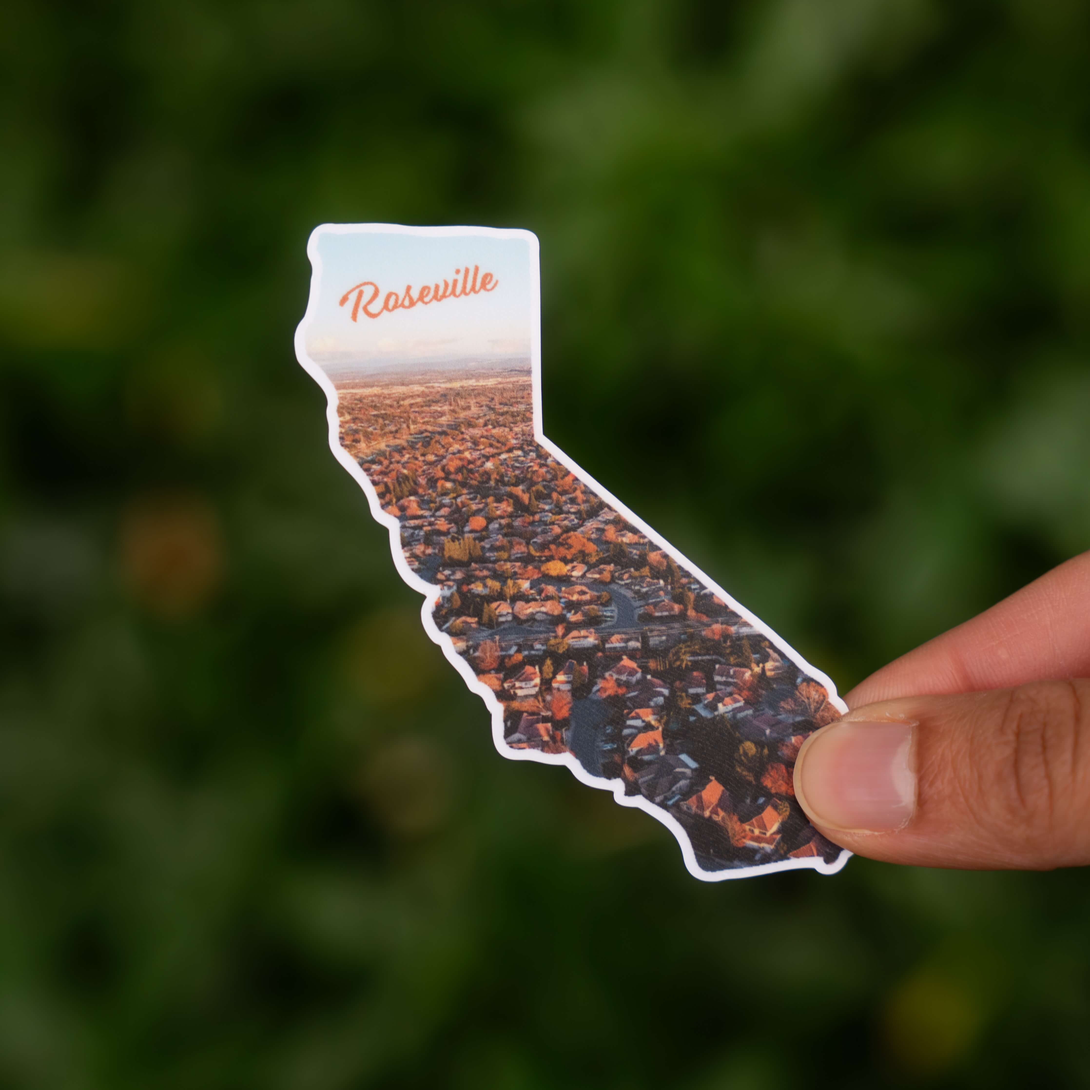 Roseville, CA Sticker