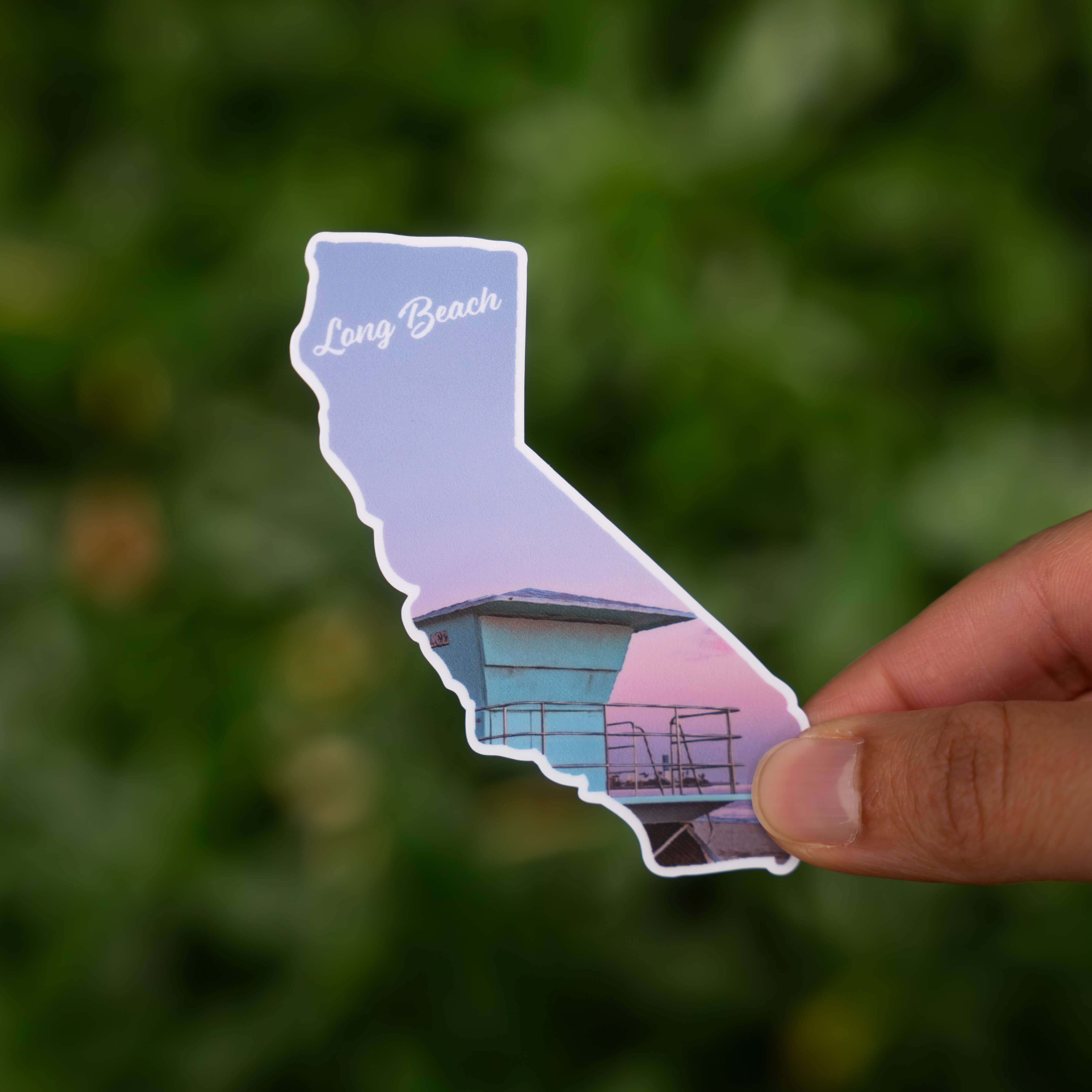 Long Beach, CA Sticker