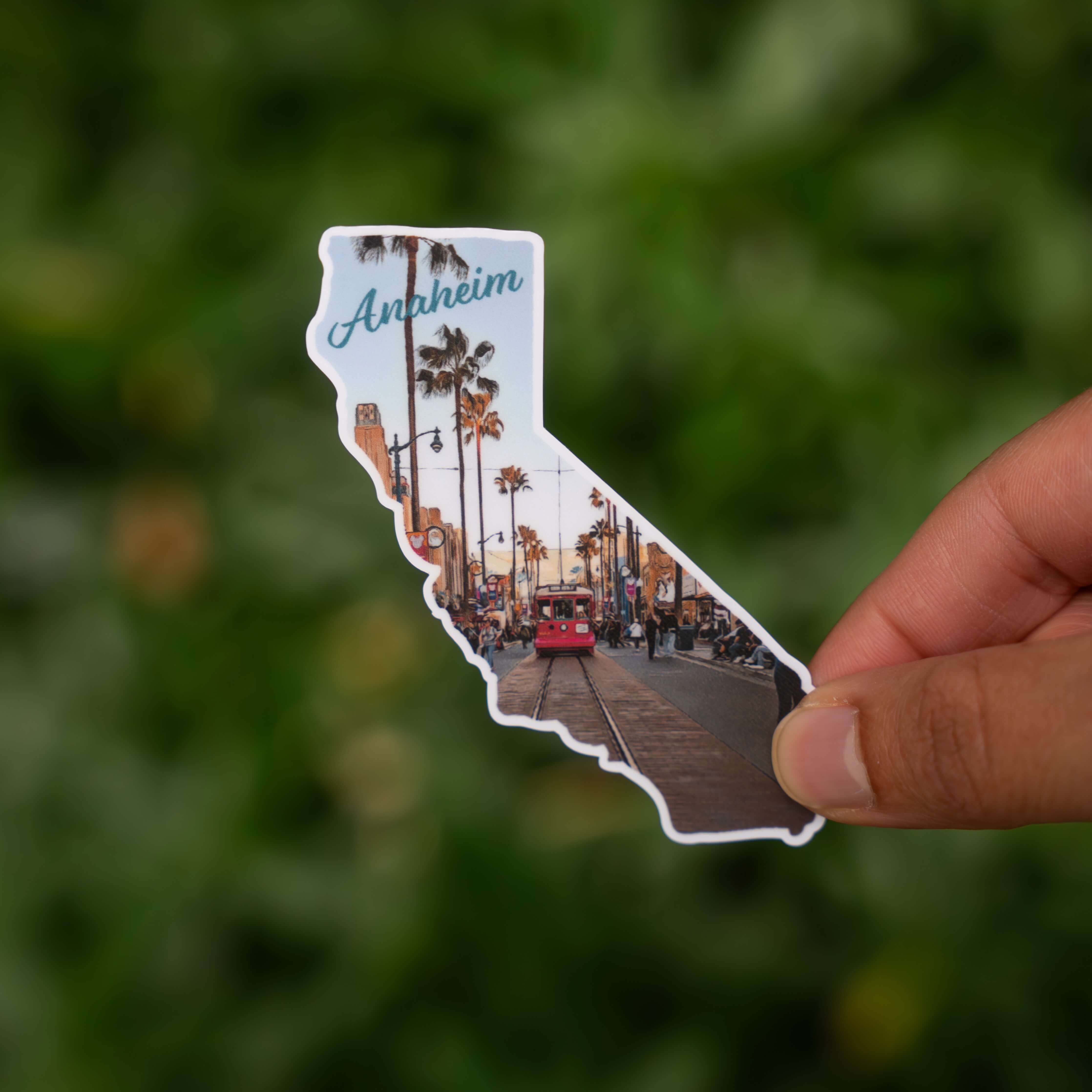 Anaheim, CA Sticker