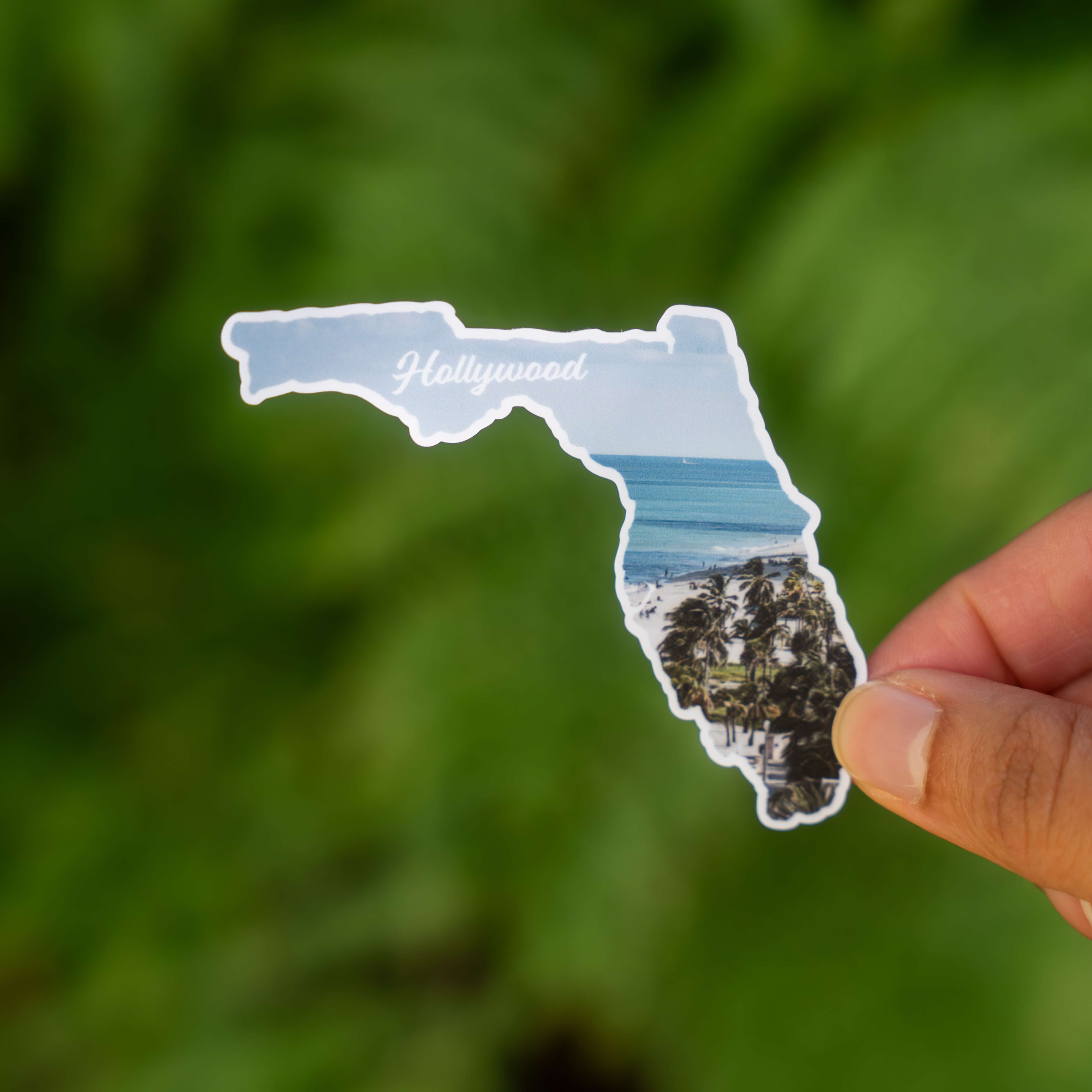 Hollywood, FL Sticker