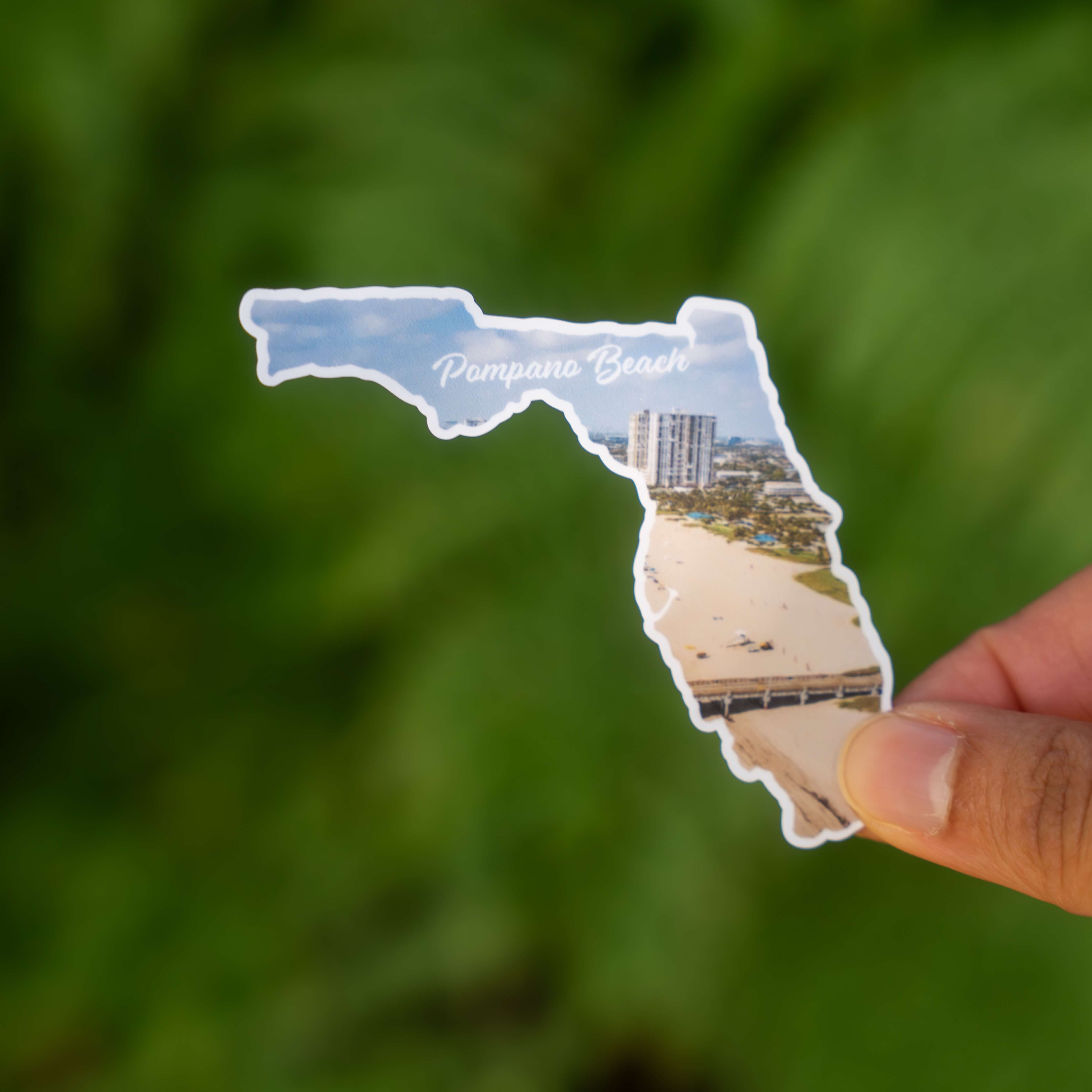 Pompano Beach, FL Sticker