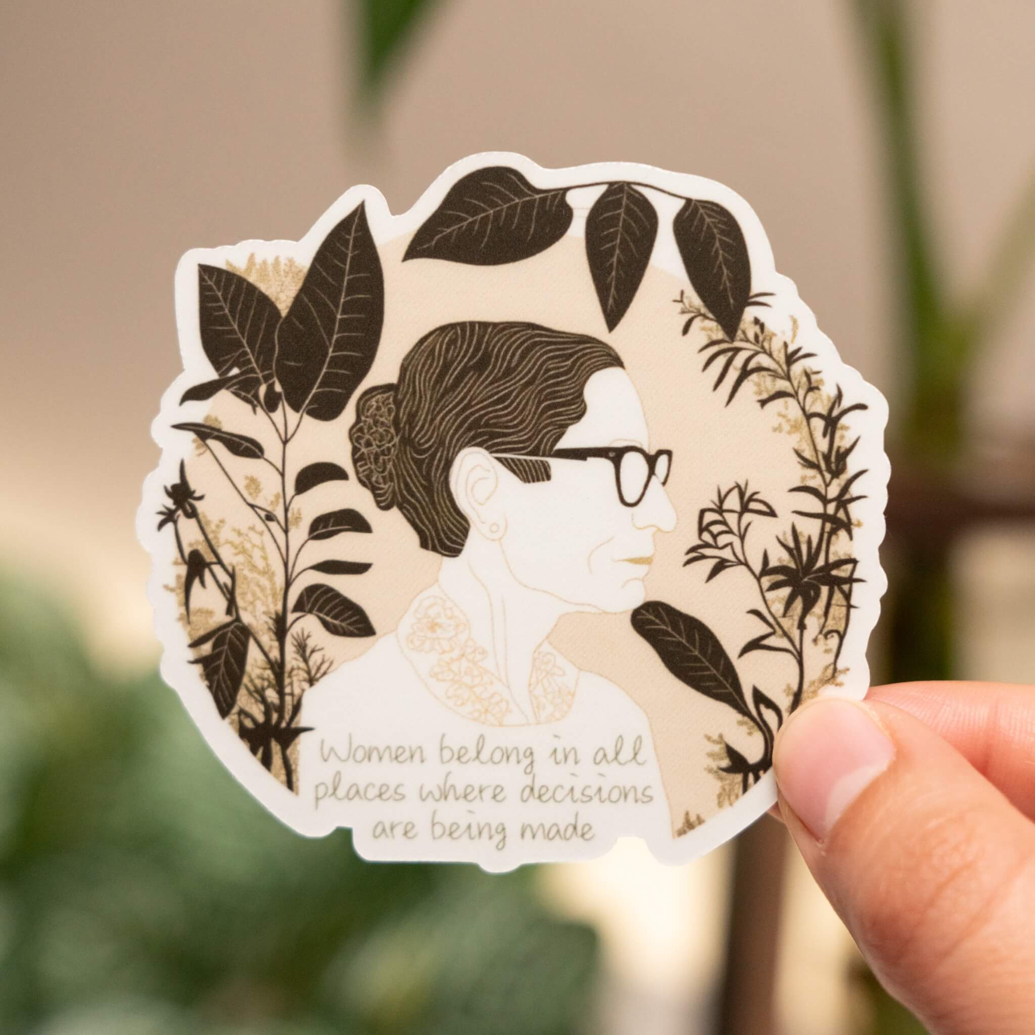 Women Belong Sticker