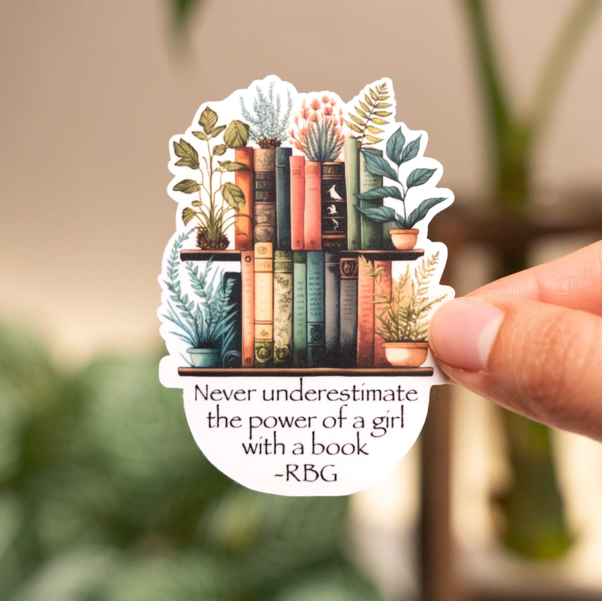 Power of a Girl Sticker