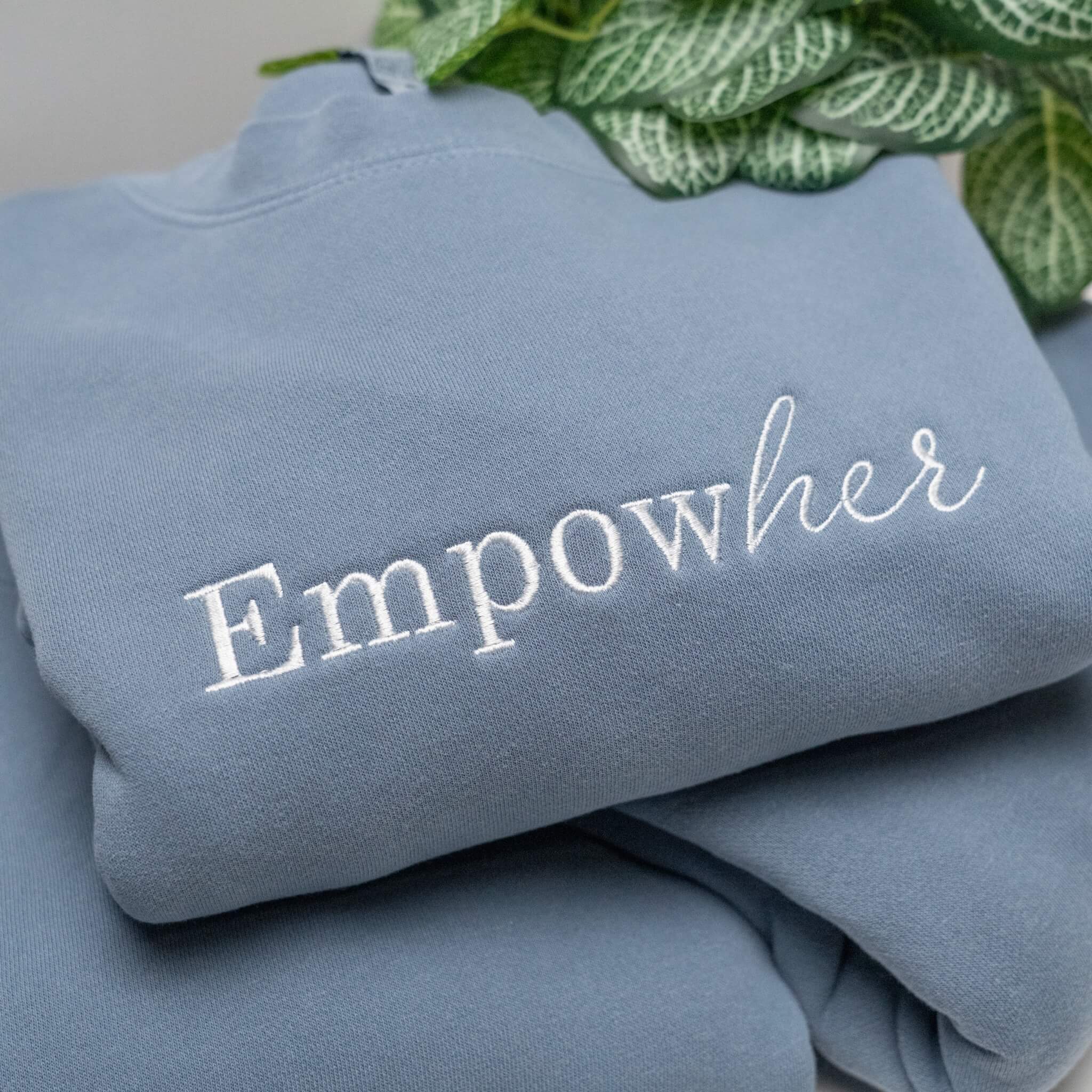 Empowher Embroidered Crewneck