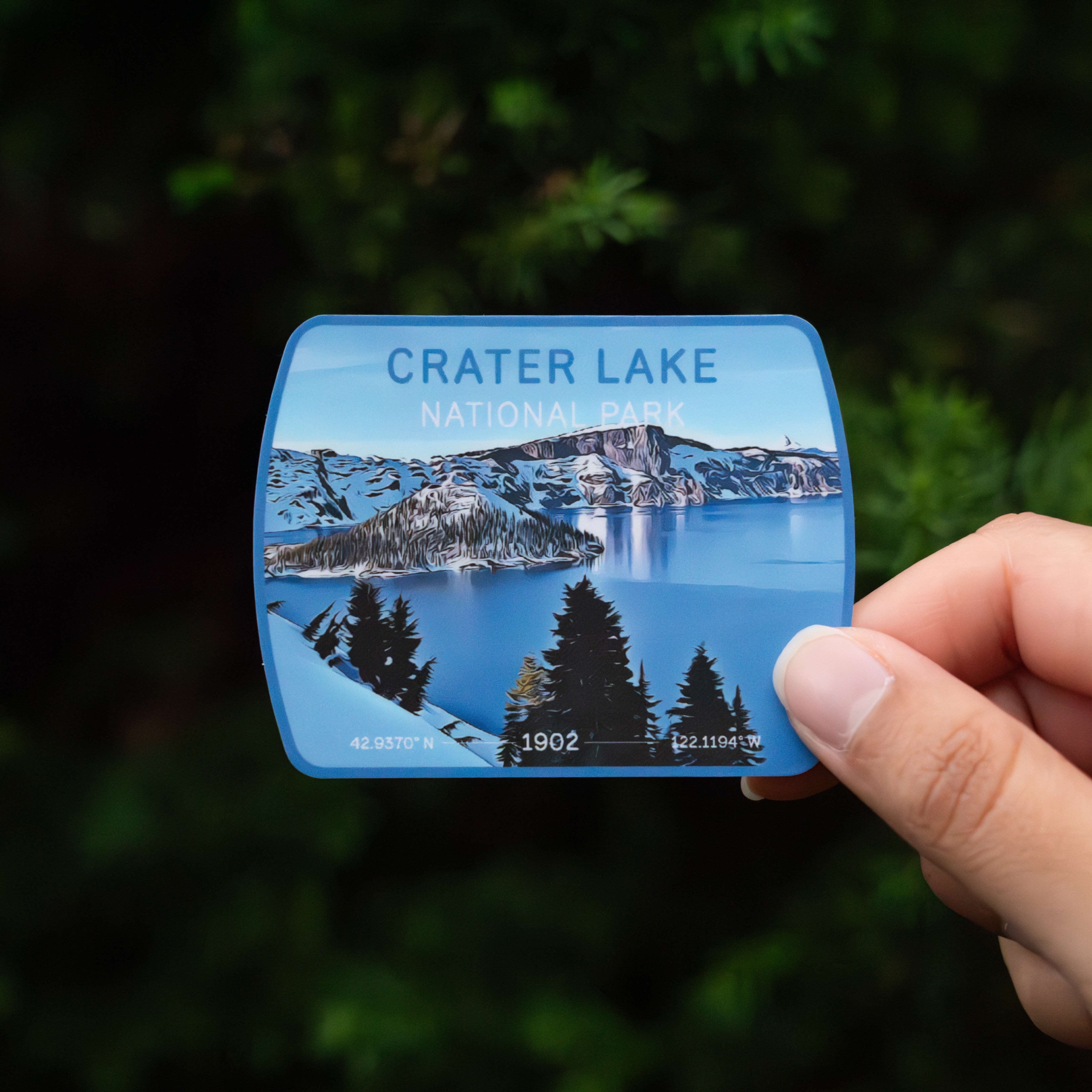 Crater Lake National Park Sticker