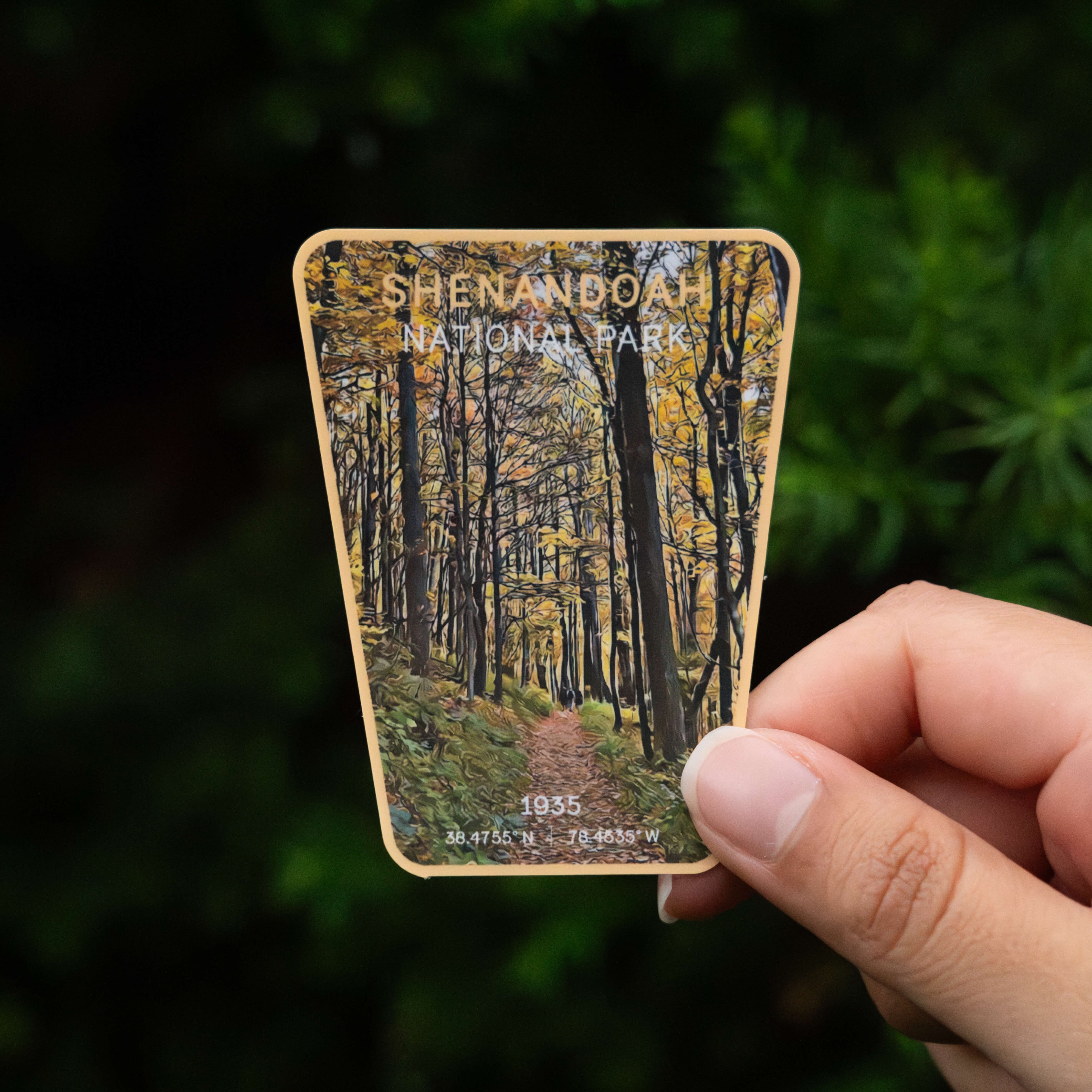 Shenandoah National Park Sticker