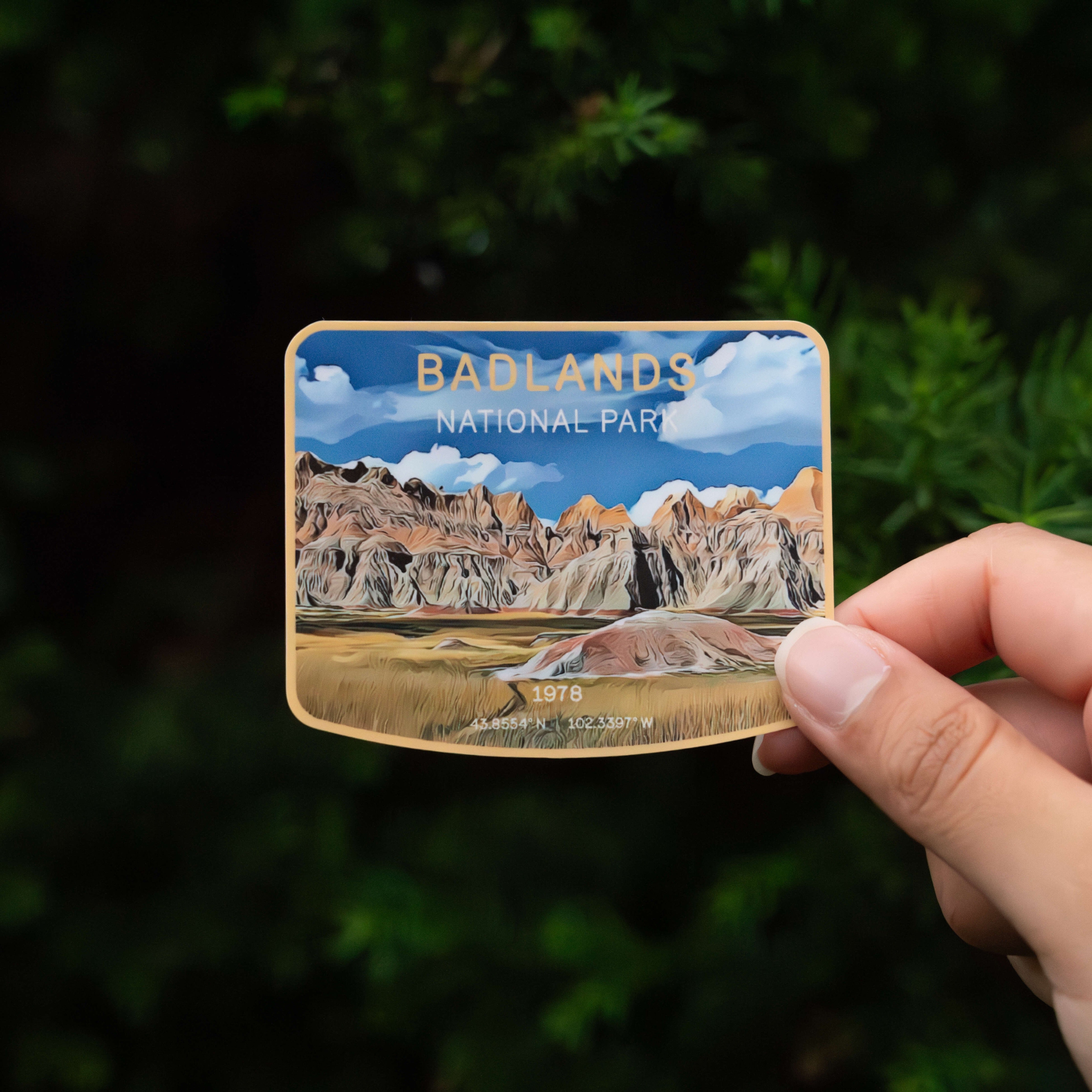 Badlands National Park Sticker