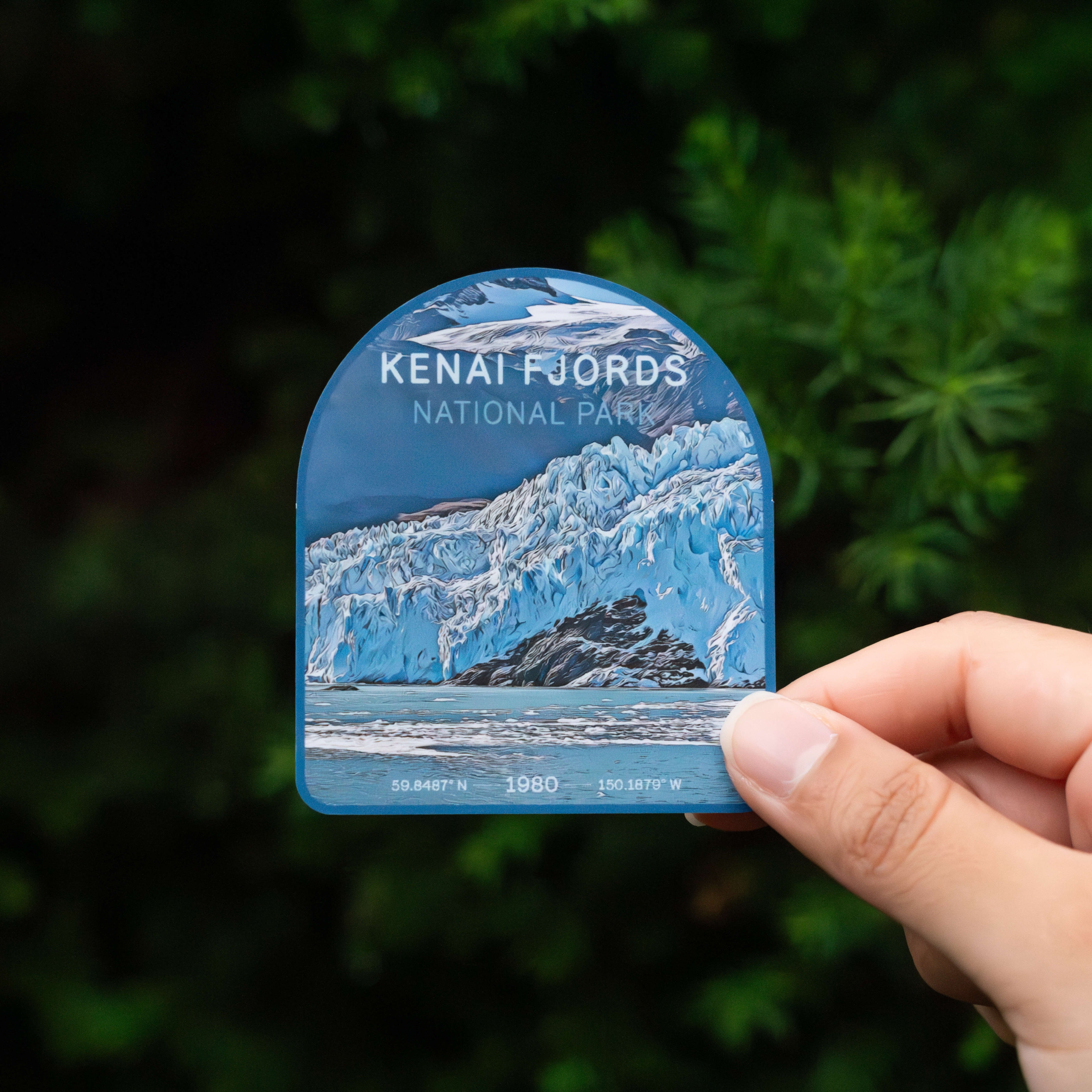 Kenai Fjords National Park Sticker